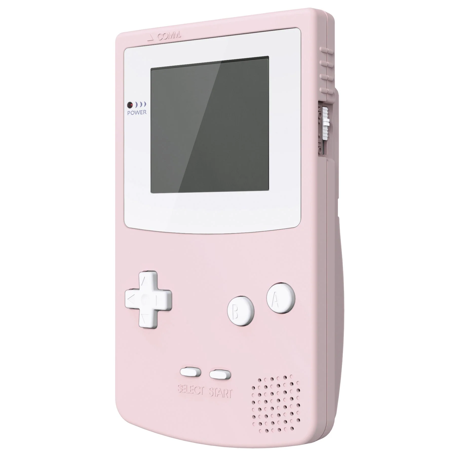 eXtremeRate IPS Ready Upgraded GBC Replacement Full Set Shells with Buttons for Gameboy Color, Compatible with GBC OSD IPS & Regular IPS & Standard LCD - Cherry Blossoms Pink - Image 5