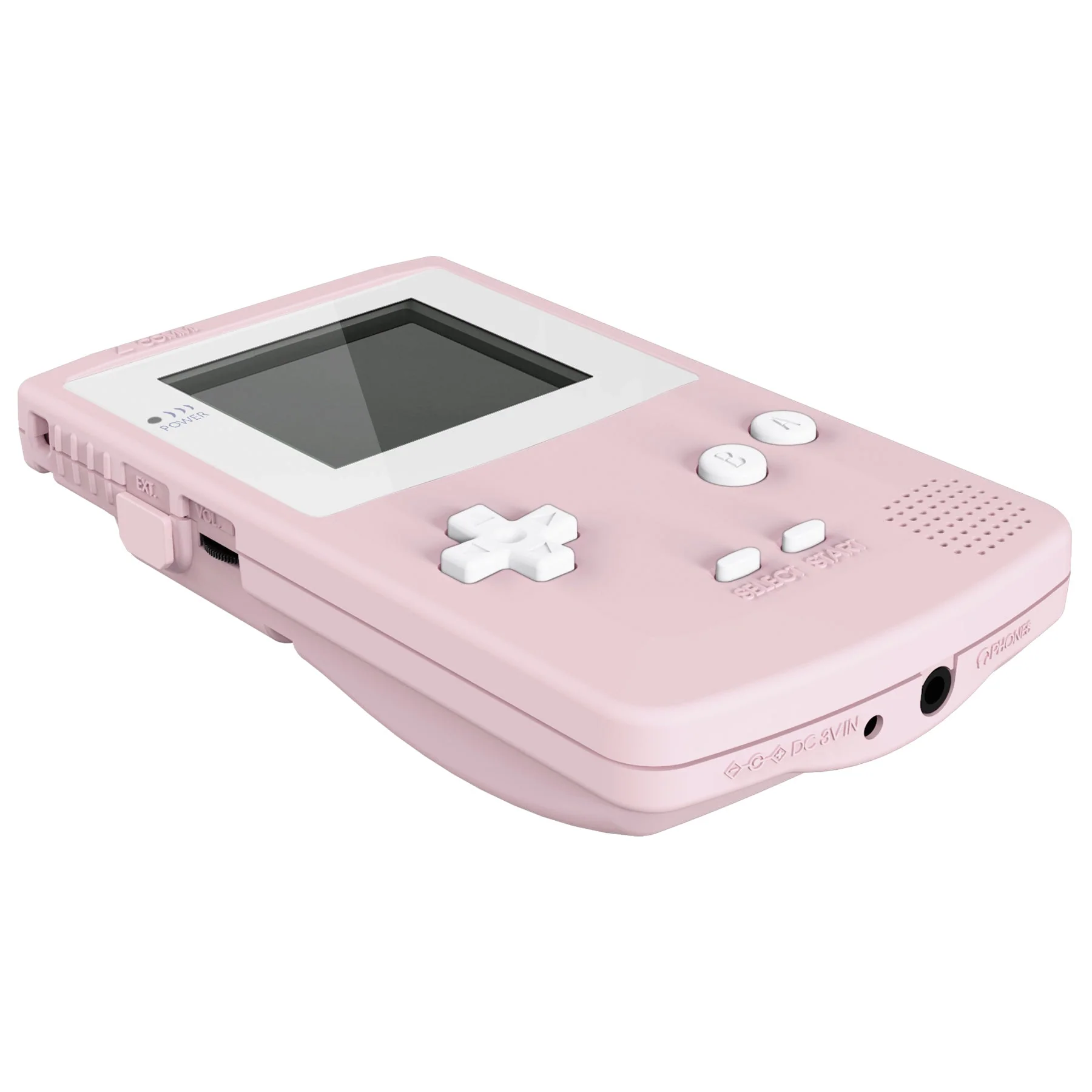 eXtremeRate IPS Ready Upgraded GBC Replacement Full Set Shells with Buttons for Gameboy Color, Compatible with GBC OSD IPS & Regular IPS & Standard LCD - Cherry Blossoms Pink - Image 6
