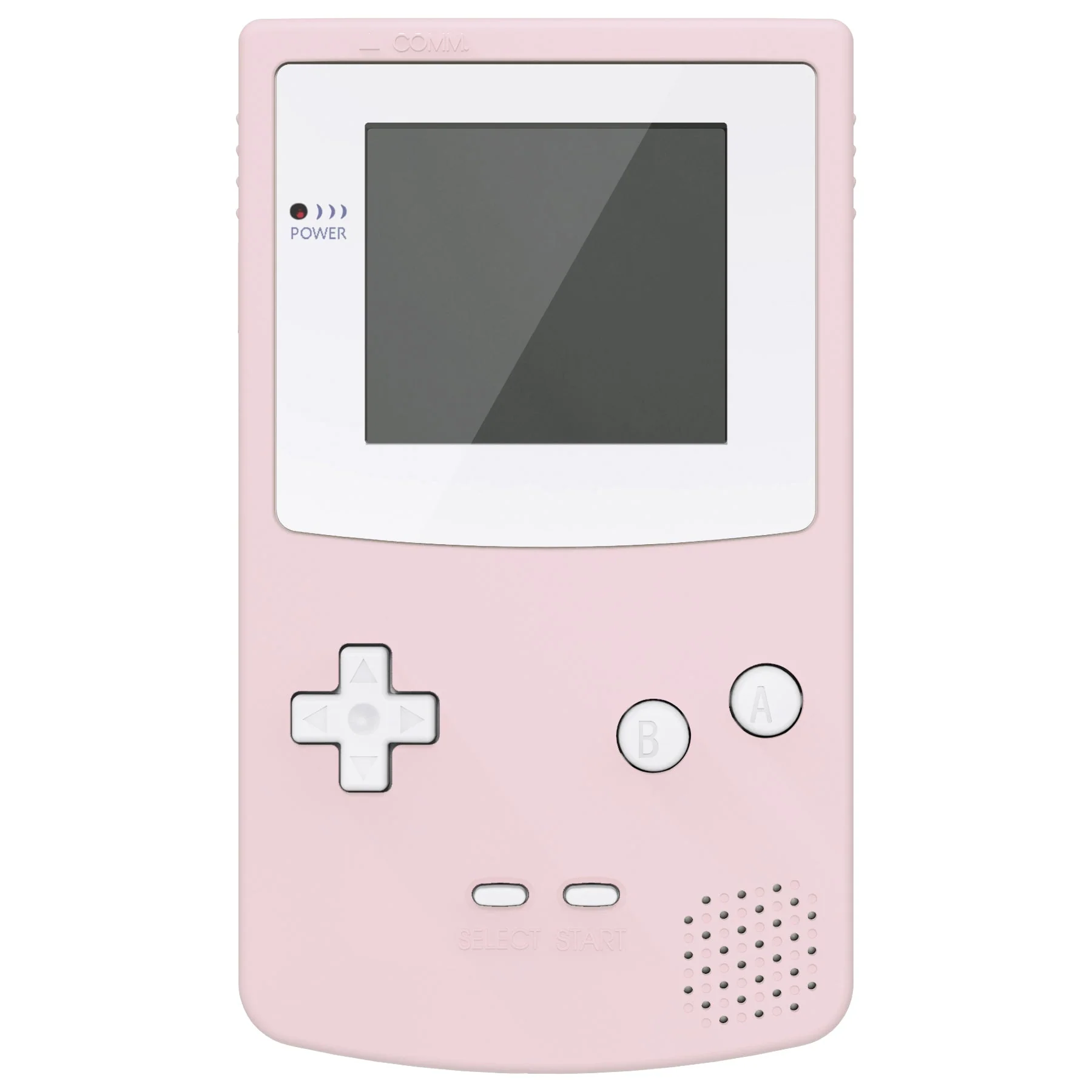 eXtremeRate IPS Ready Upgraded GBC Replacement Full Set Shells with Buttons for Gameboy Color, Compatible with GBC OSD IPS & Regular IPS & Standard LCD - Cherry Blossoms Pink - Image 7