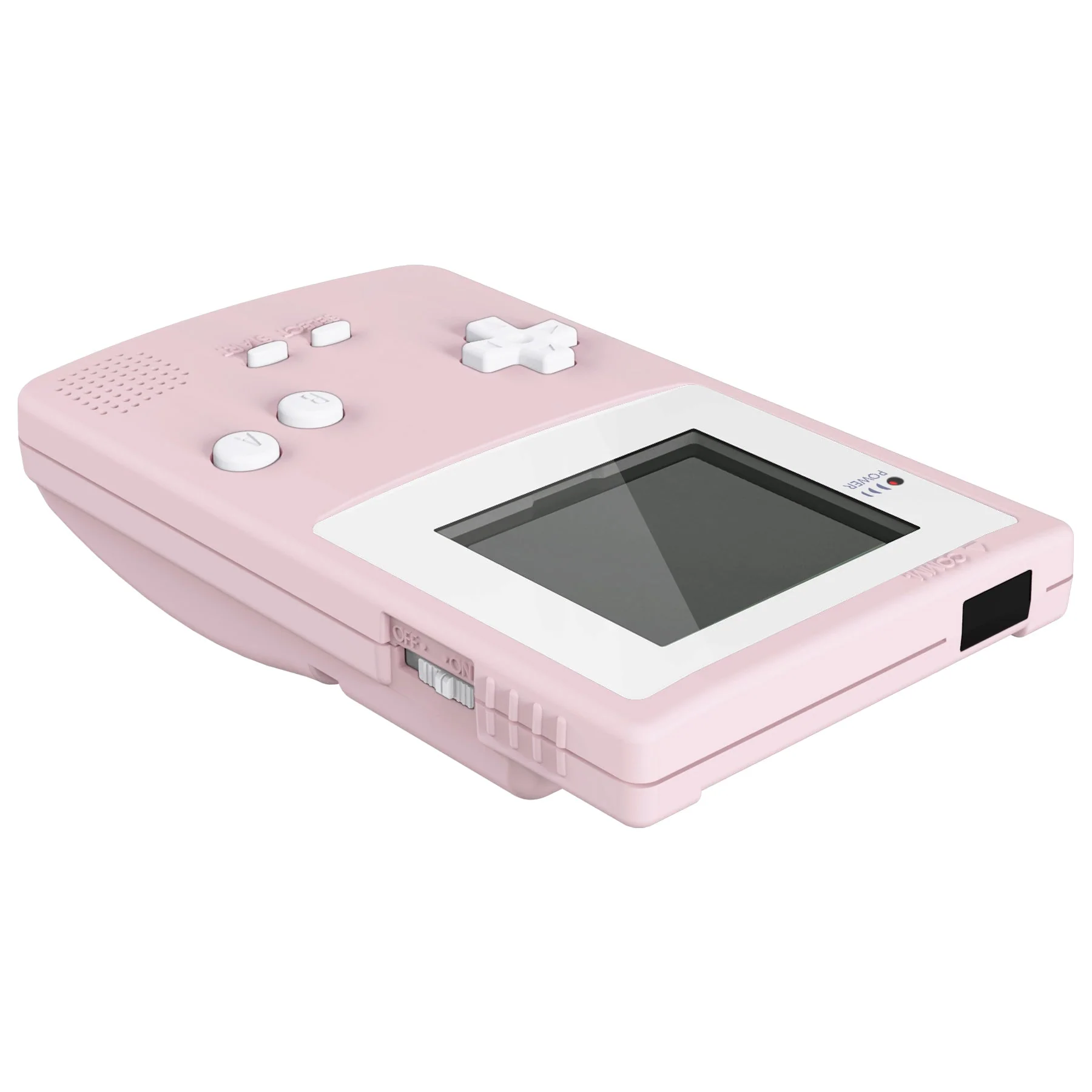 eXtremeRate IPS Ready Upgraded GBC Replacement Full Set Shells with Buttons for Gameboy Color, Compatible with GBC OSD IPS & Regular IPS & Standard LCD - Cherry Blossoms Pink - Image 8
