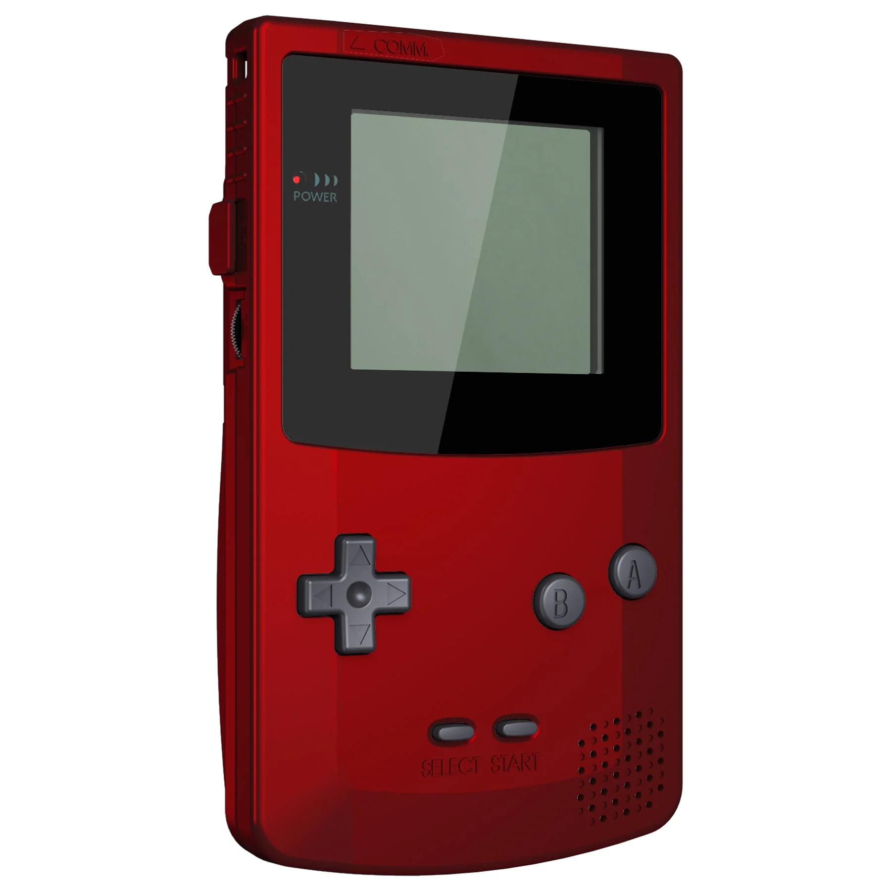 eXtremeRate IPS Ready Upgraded GBC Replacement Full Set Shells with Buttons for Gameboy Color, Compatible with GBC OSD IPS & Regular IPS & Standard LCD - Scarlet Red - Image 4