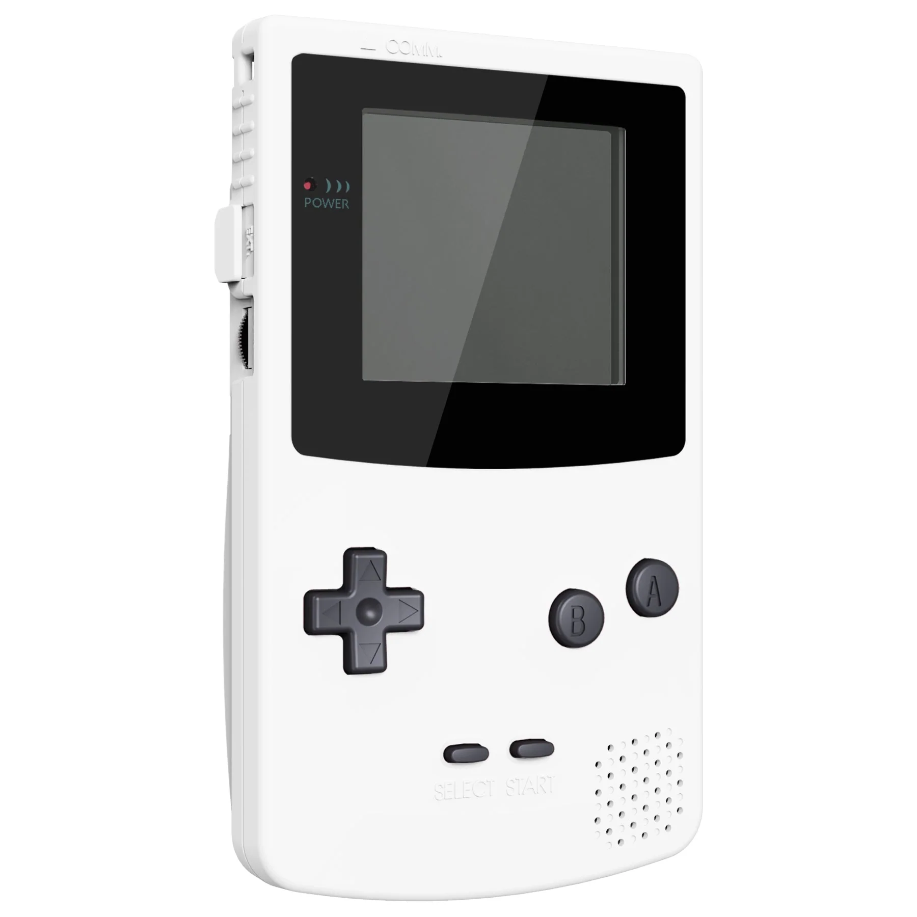 eXtremeRate IPS Ready Upgraded GBC Replacement Full Set Shells with Buttons for Gameboy Color, Compatible with GBC OSD IPS & Regular IPS & Standard LCD - White - Image 4