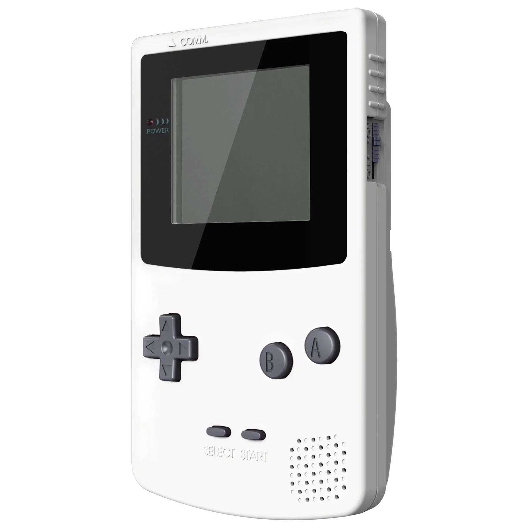 eXtremeRate IPS Ready Upgraded GBC Replacement Full Set Shells with Buttons for Gameboy Color, Compatible with GBC OSD IPS & Regular IPS & Standard LCD - White - Image 5