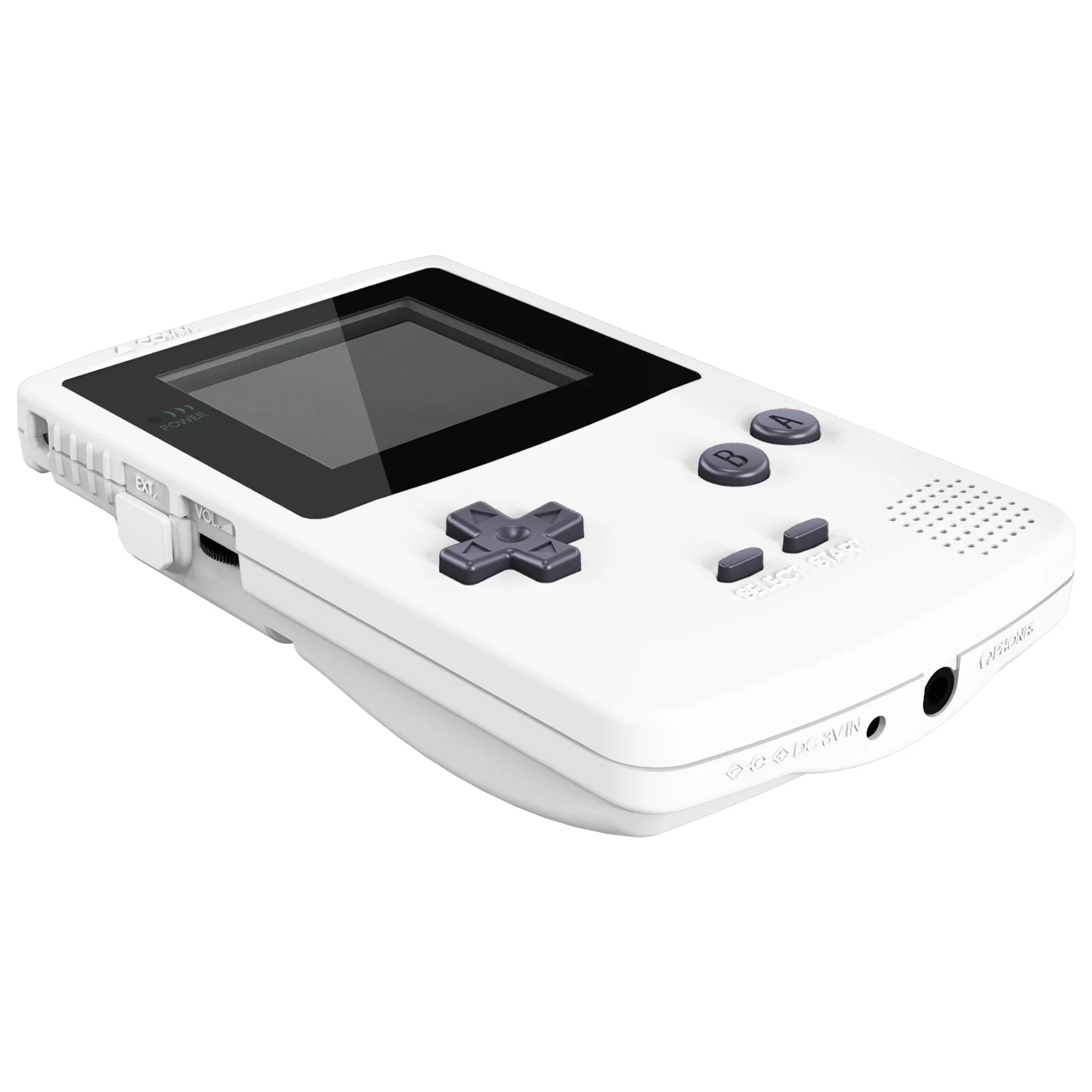 eXtremeRate IPS Ready Upgraded GBC Replacement Full Set Shells with Buttons for Gameboy Color, Compatible with GBC OSD IPS & Regular IPS & Standard LCD - White - Image 6