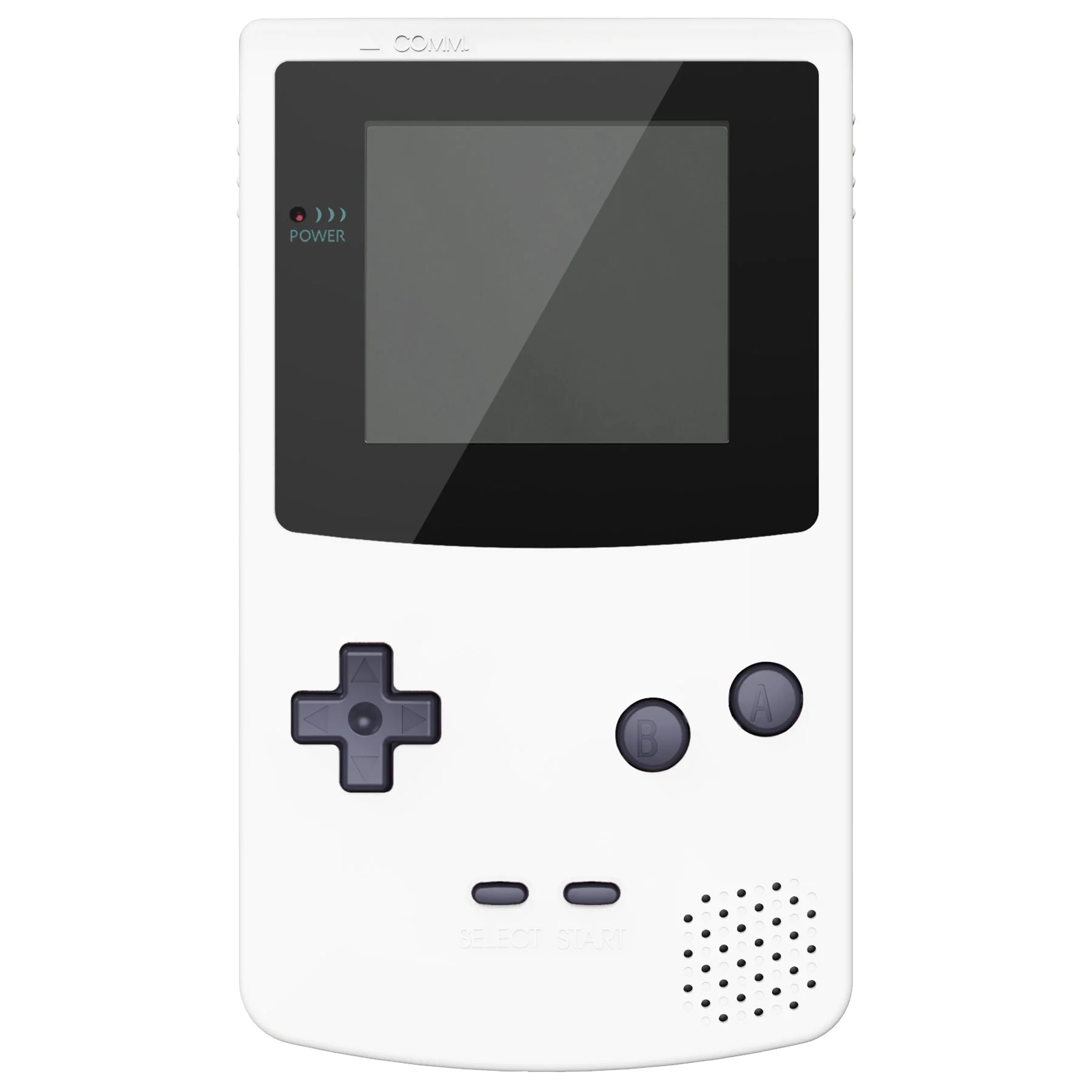 eXtremeRate IPS Ready Upgraded GBC Replacement Full Set Shells with Buttons for Gameboy Color, Compatible with GBC OSD IPS & Regular IPS & Standard LCD - White - Image 7