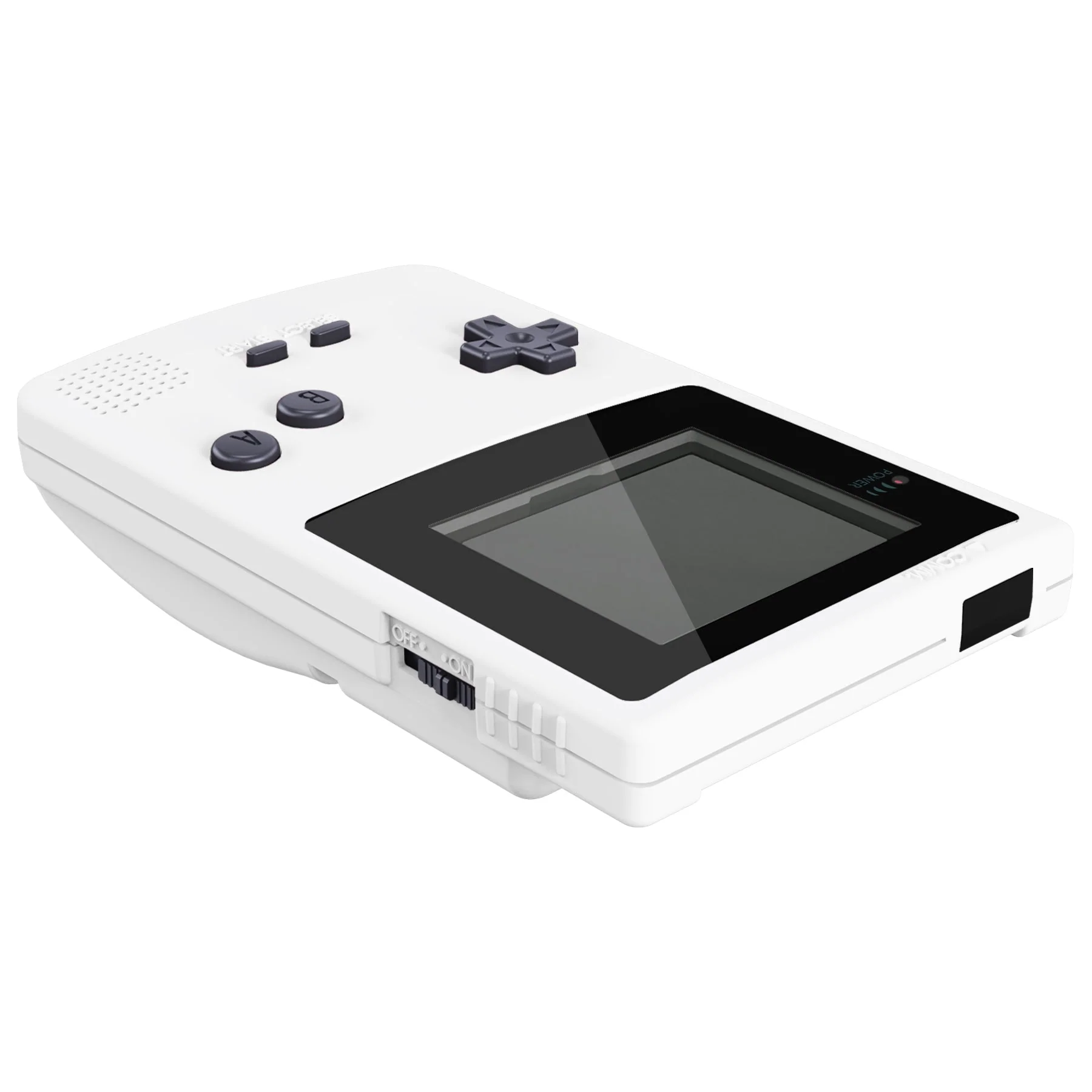 eXtremeRate IPS Ready Upgraded GBC Replacement Full Set Shells with Buttons for Gameboy Color, Compatible with GBC OSD IPS & Regular IPS & Standard LCD - White - Image 8