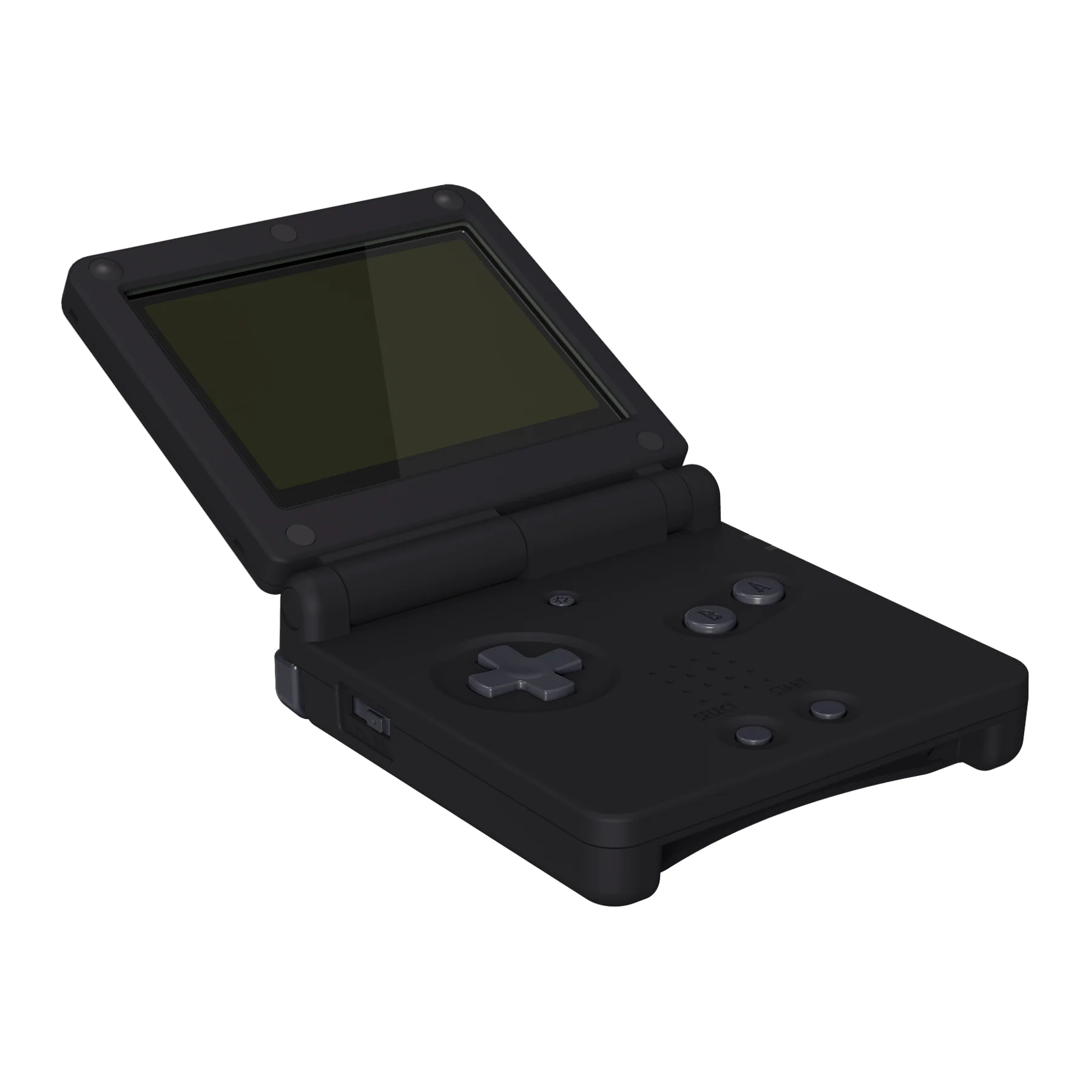 eXtremeRate IPS Ready Upgraded Replacement Full Set Shells with Buttons for Gameboy Advance SP GBA SP, Compatible with Both IPS & Standard LCD - Black - Image 4