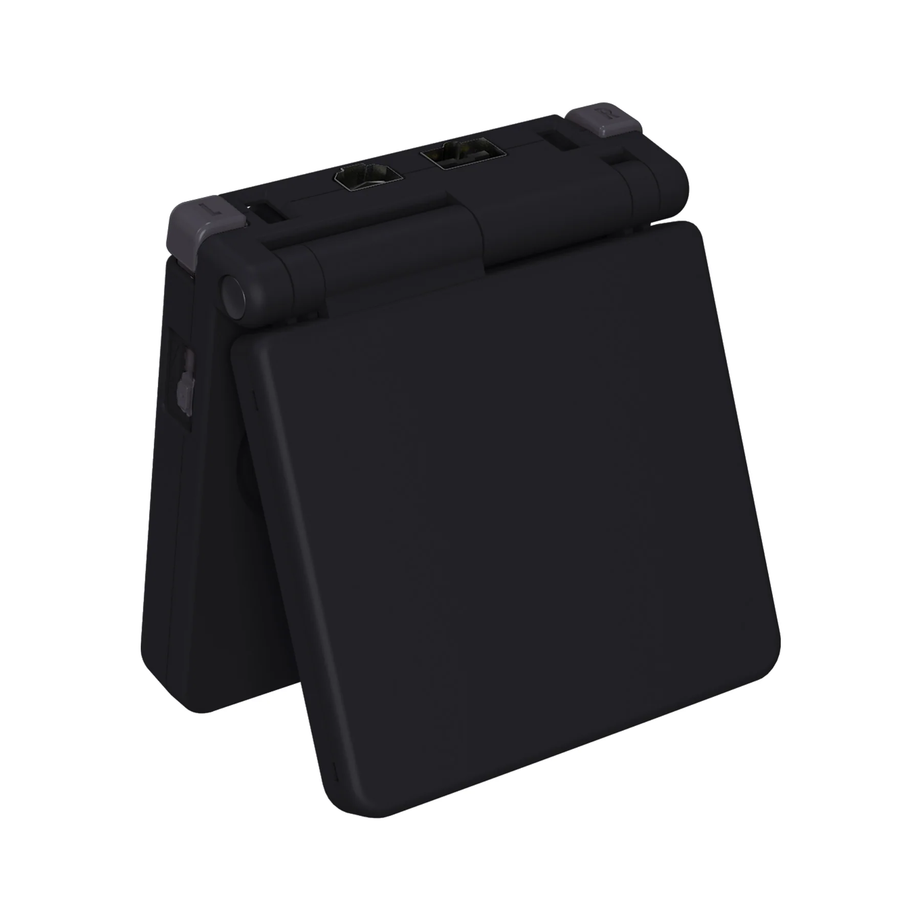 eXtremeRate IPS Ready Upgraded Replacement Full Set Shells with Buttons for Gameboy Advance SP GBA SP, Compatible with Both IPS & Standard LCD - Black - Image 5
