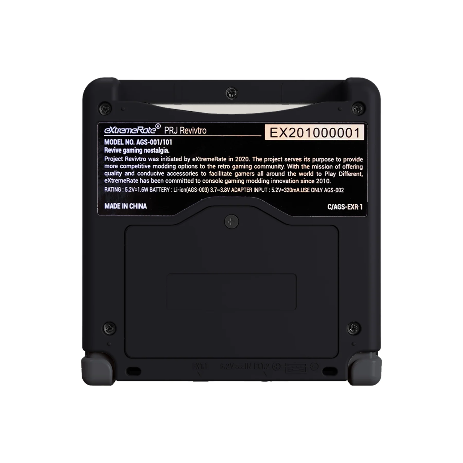 eXtremeRate IPS Ready Upgraded Replacement Full Set Shells with Buttons for Gameboy Advance SP GBA SP, Compatible with Both IPS & Standard LCD - Black - Image 7
