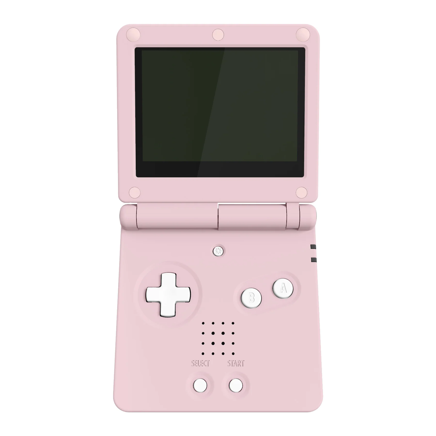 eXtremeRate IPS Ready Upgraded Replacement Full Set Shells with Buttons for Gameboy Advance SP GBA SP, Compatible with Both IPS & Standard LCD - Cherry Blossoms Pink - Image 3