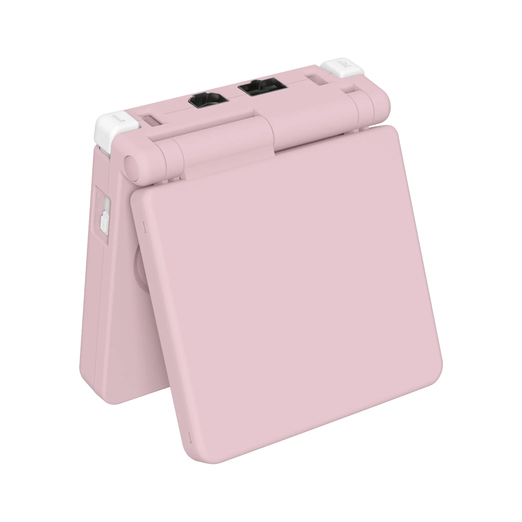 eXtremeRate IPS Ready Upgraded Replacement Full Set Shells with Buttons for Gameboy Advance SP GBA SP, Compatible with Both IPS & Standard LCD - Cherry Blossoms Pink - Image 5