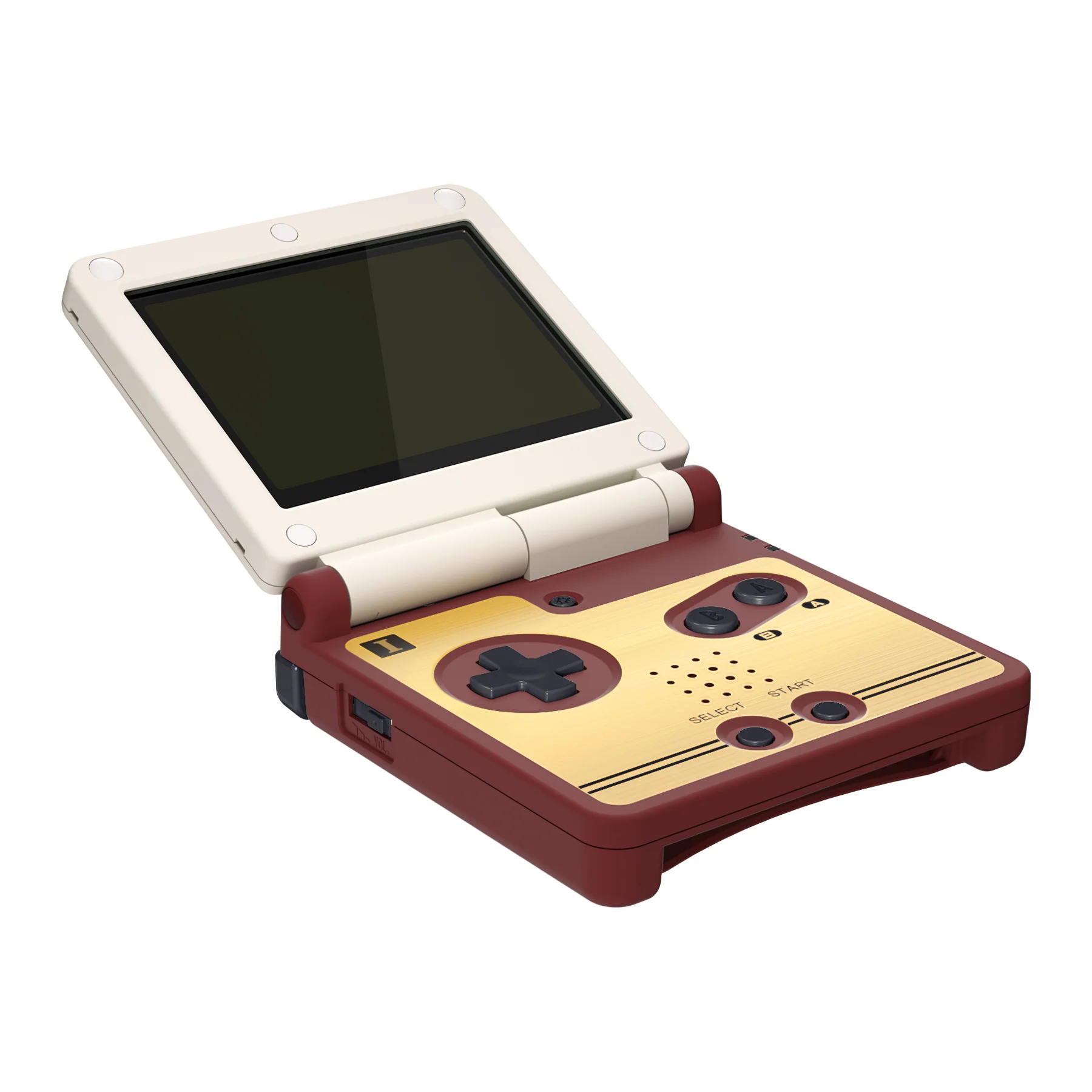 eXtremeRate IPS Ready Upgraded Replacement Full Set Shells with Buttons for Gameboy Advance SP GBA SP, Compatible with Both IPS & Standard LCD - Classic FC Style - Image 4