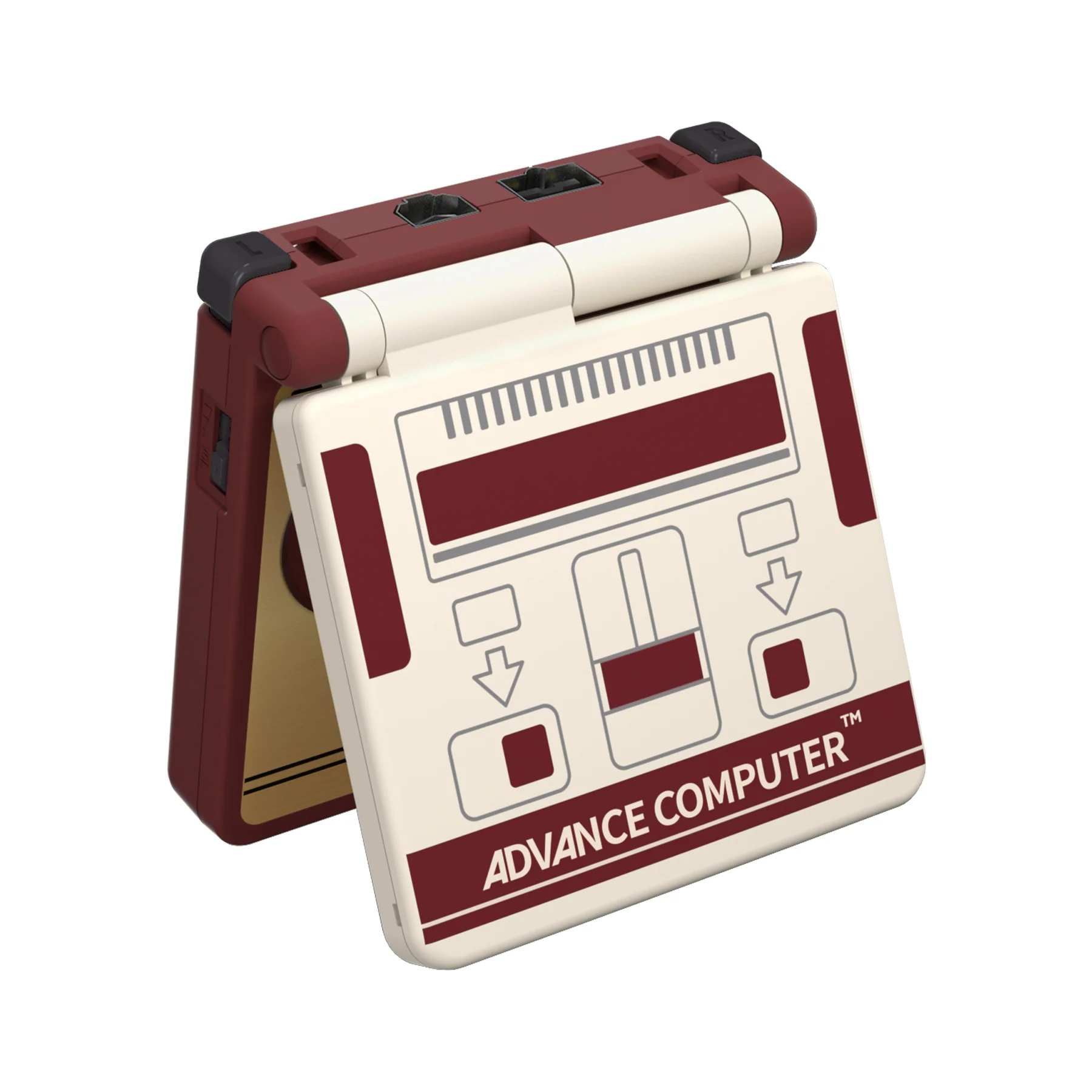 eXtremeRate IPS Ready Upgraded Replacement Full Set Shells with Buttons for Gameboy Advance SP GBA SP, Compatible with Both IPS & Standard LCD - Classic FC Style - Image 5