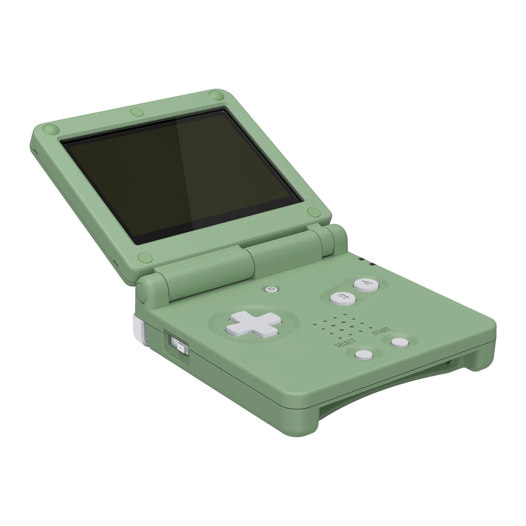 eXtremeRate IPS Ready Upgraded Replacement Full Set Shells with Buttons for Gameboy Advance SP GBA SP, Compatible with Both IPS & Standard LCD - Matcha Green - Image 4