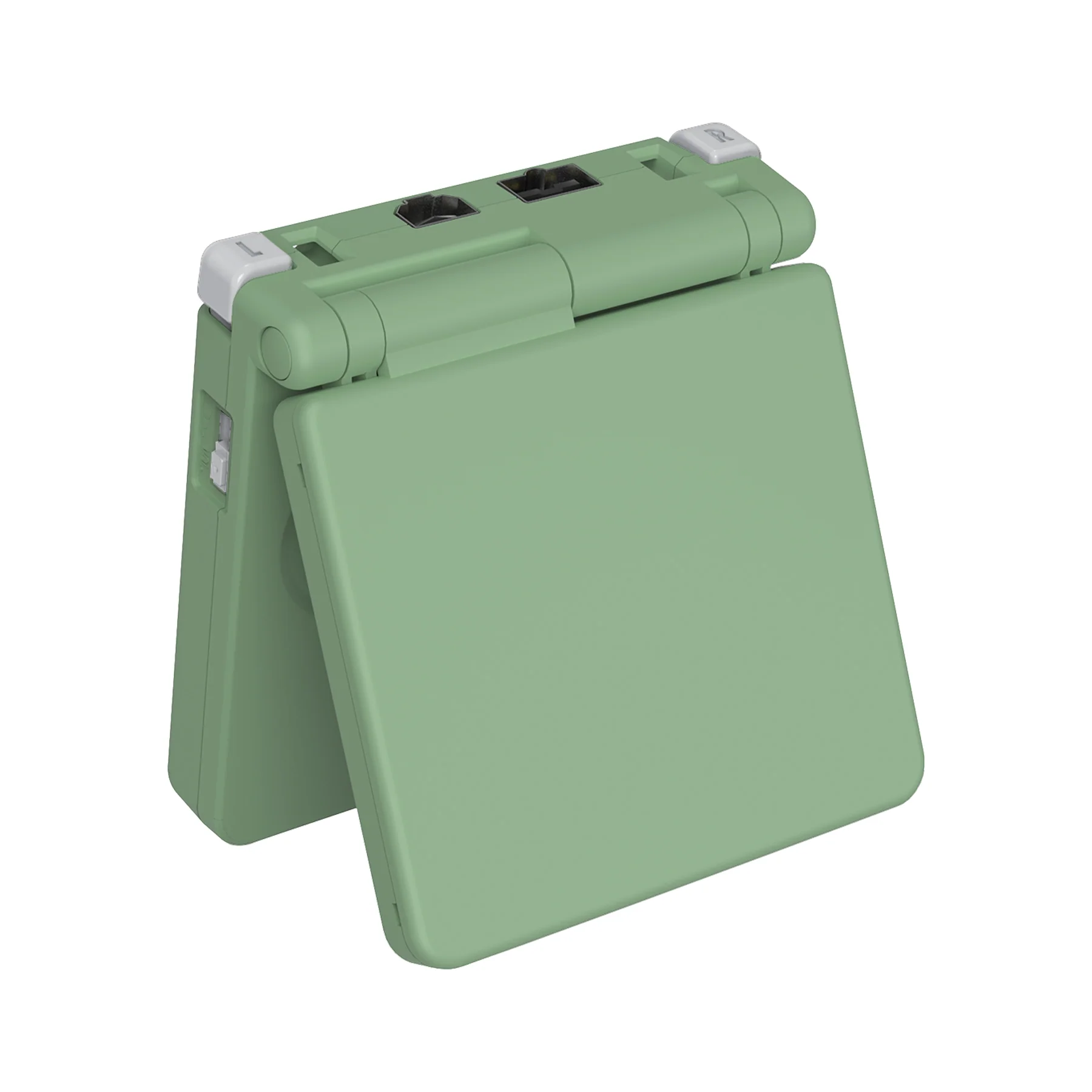 eXtremeRate IPS Ready Upgraded Replacement Full Set Shells with Buttons for Gameboy Advance SP GBA SP, Compatible with Both IPS & Standard LCD - Matcha Green - Image 5