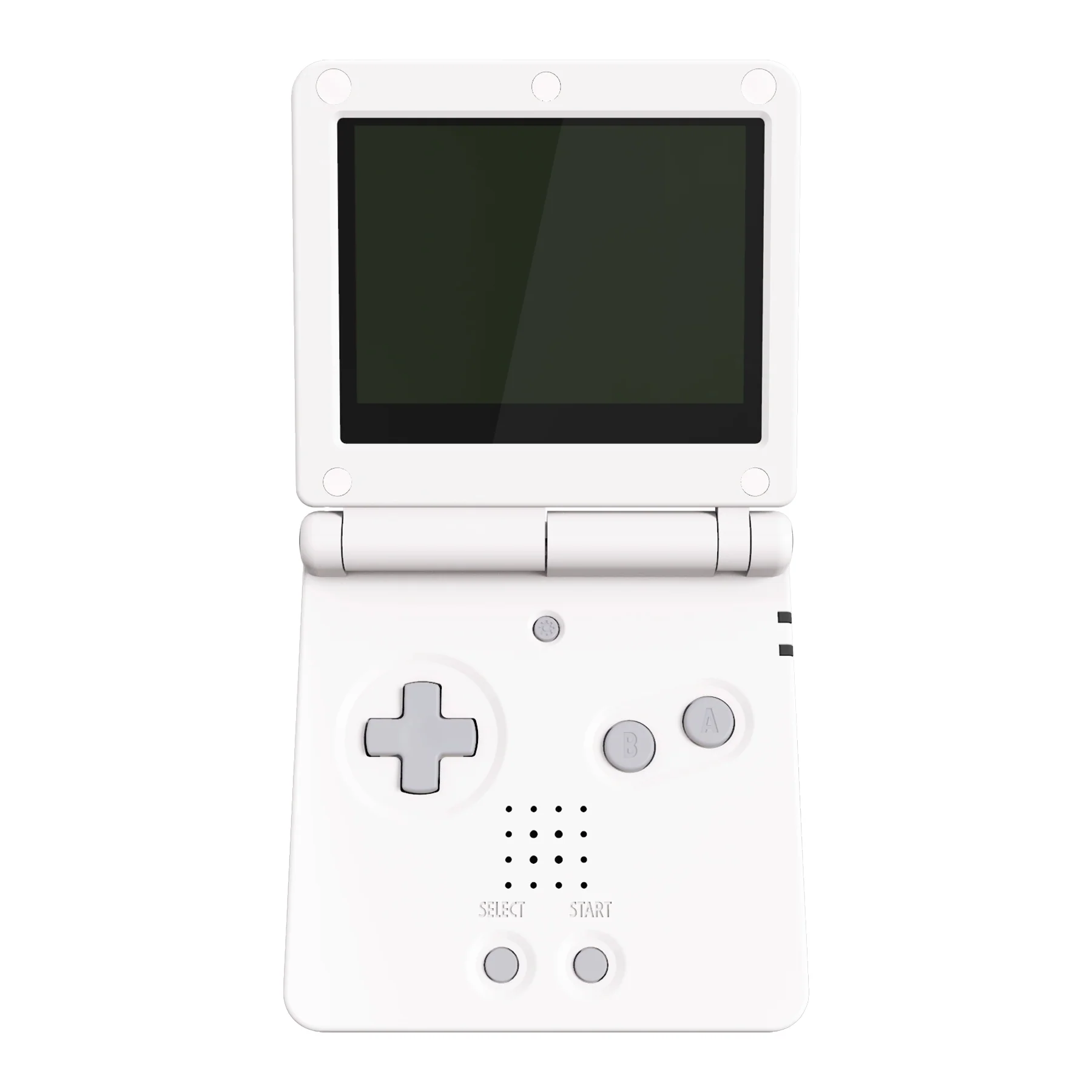 eXtremeRate IPS Ready Upgraded Replacement Full Set Shells with Buttons for Gameboy Advance SP GBA SP, Compatible with Both IPS & Standard LCD - White - Image 3