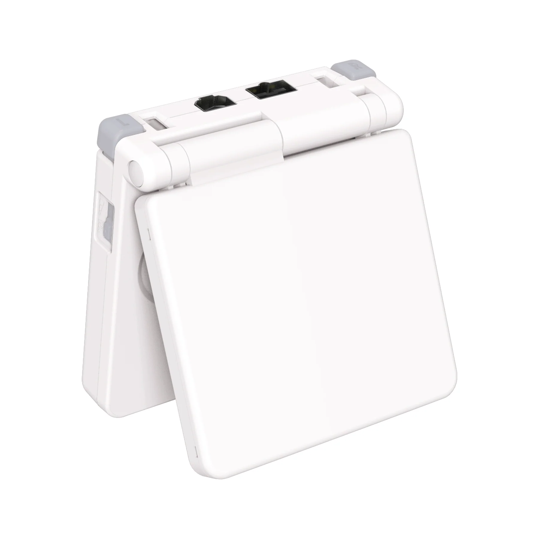 eXtremeRate IPS Ready Upgraded Replacement Full Set Shells with Buttons for Gameboy Advance SP GBA SP, Compatible with Both IPS & Standard LCD - White - Image 5
