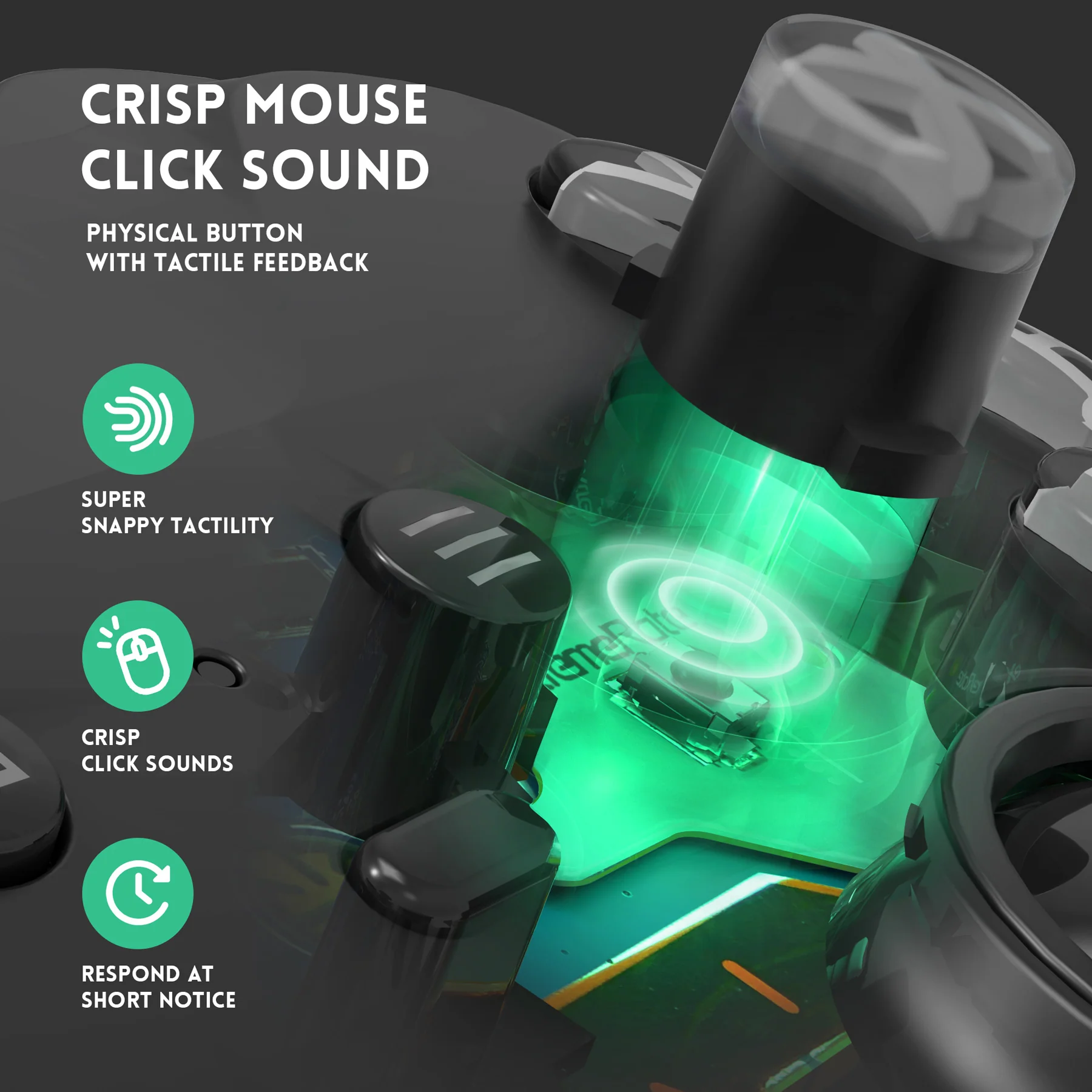 eXtremeRate Light Version Whole Clicky Kit for Xbox Elite Series 2 Controller Shoulder ABXY Buttons, Ergonomic Tactile Switches LT RT A B X Y Mouse Clicky for Xbox Elite 2 Core Controller (Model 1797) - Image 11