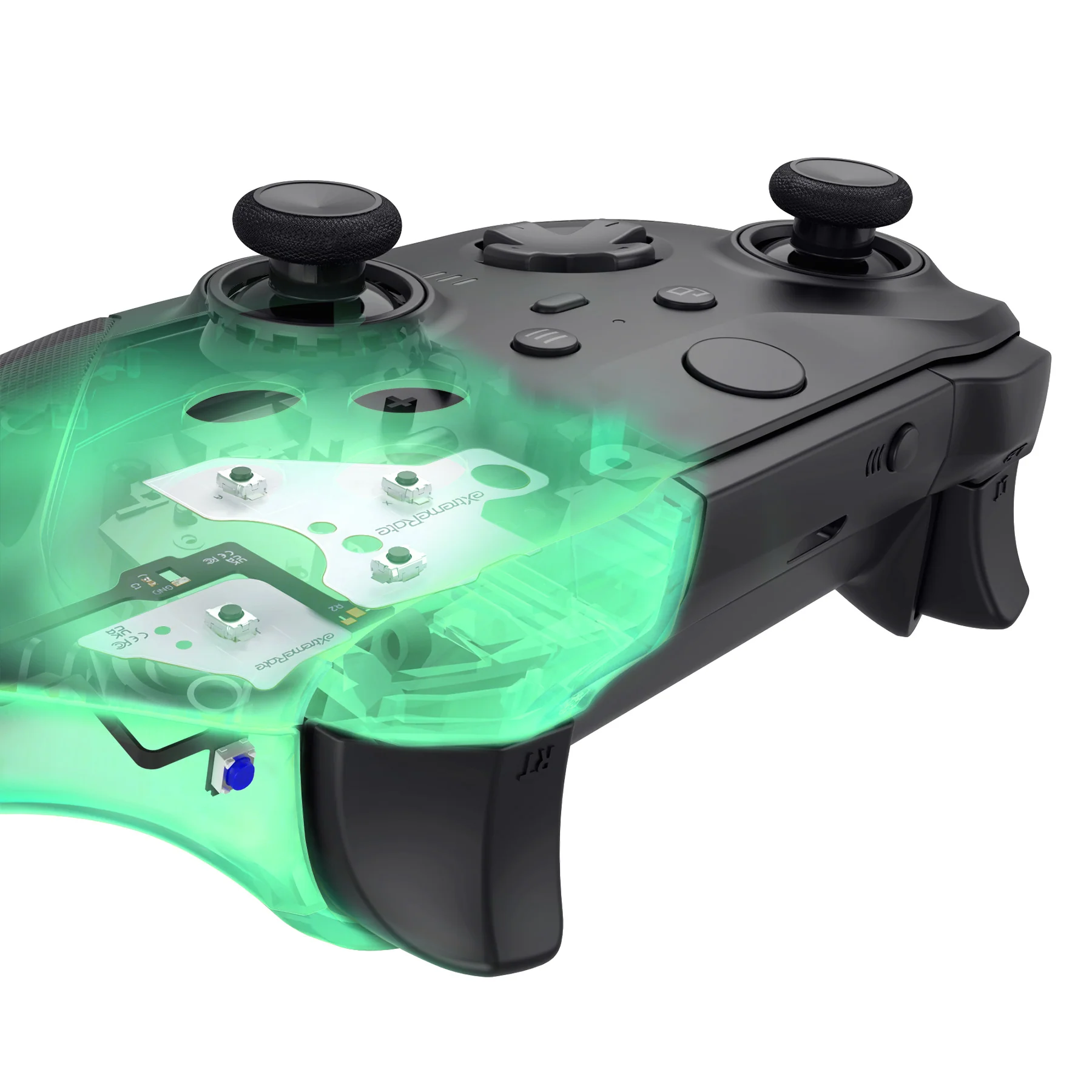 eXtremeRate Light Version Whole Clicky Kit for Xbox Elite Series 2 Controller Shoulder ABXY Buttons, Ergonomic Tactile Switches LT RT A B X Y Mouse Clicky for Xbox Elite 2 Core Controller (Model 1797) - Image 5