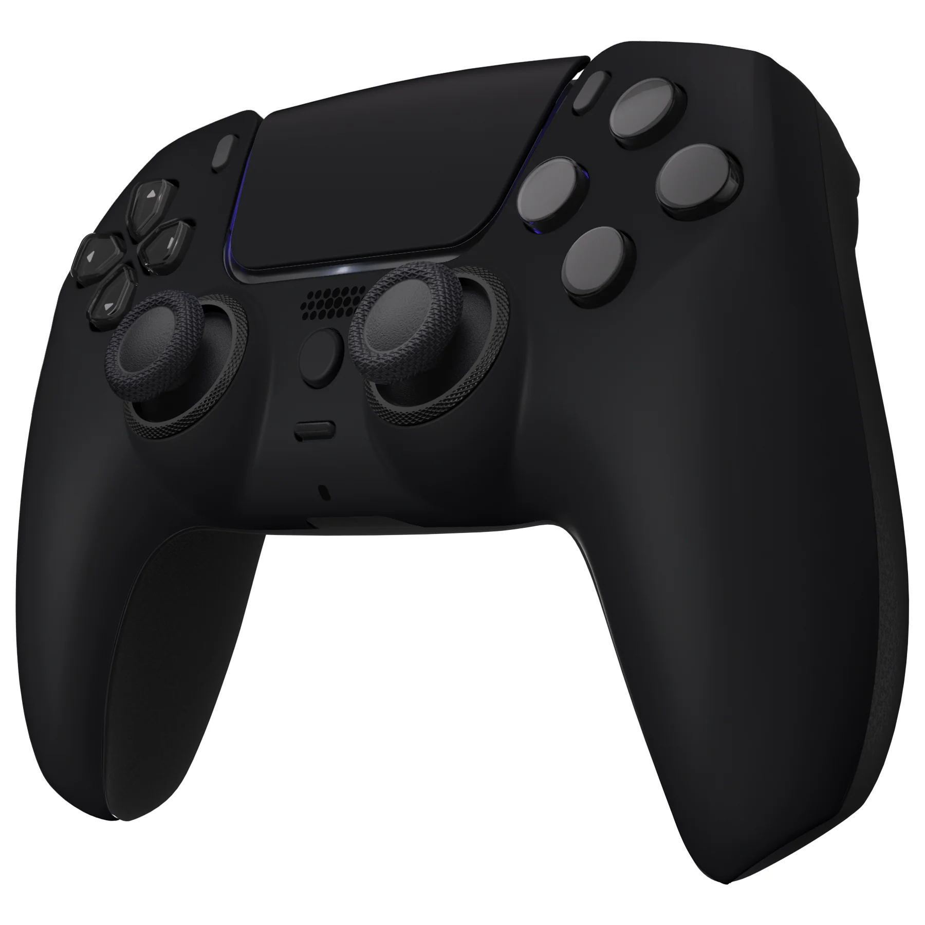 eXtremeRate LUNA Redesigned Replacement Front Shell with Touchpad Compatible with PS5 Controller BDM-010/020/030/040/050/060 - Black - Image 5