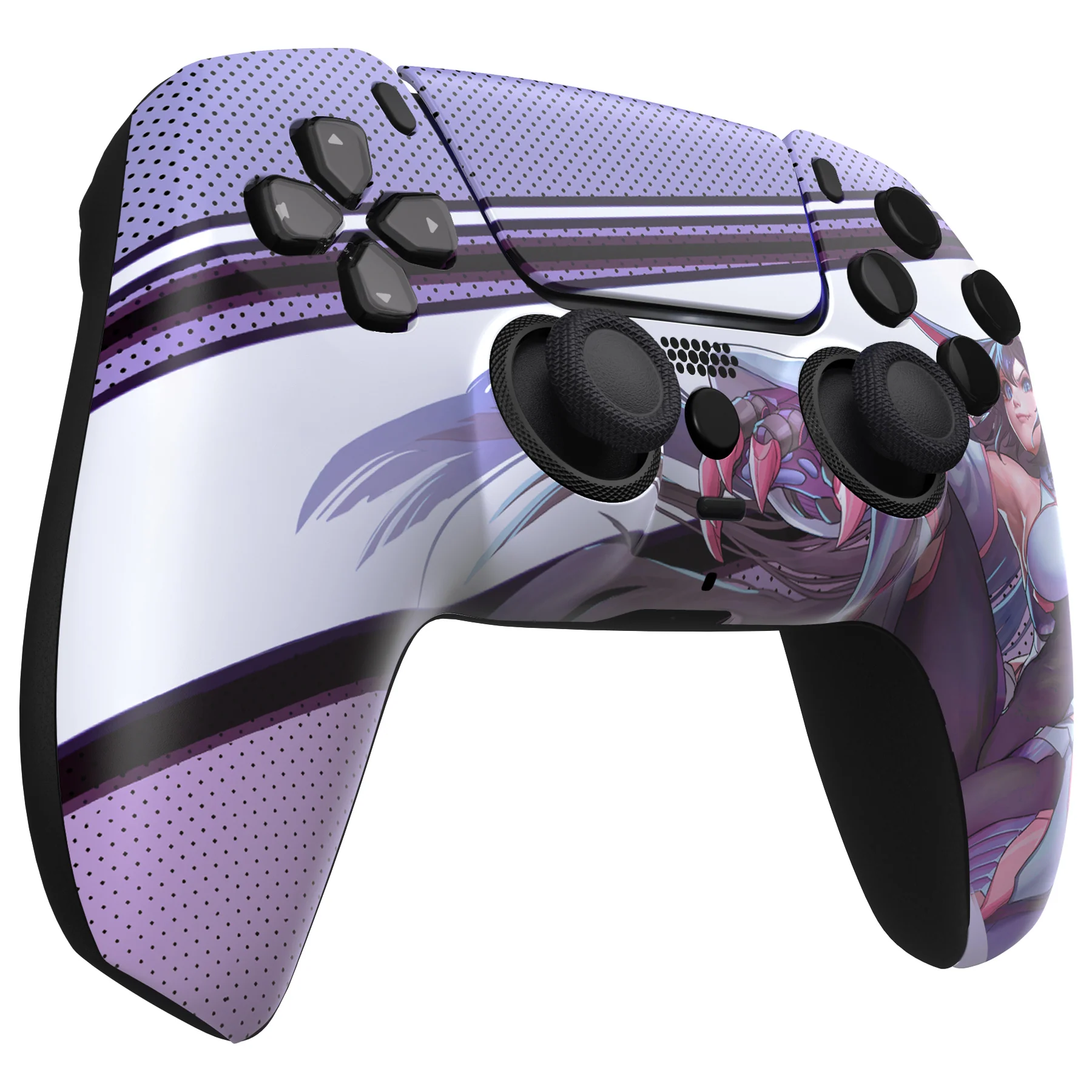 eXtremeRate LUNA Redesigned Replacement Front Shell with Touchpad Compatible with PS5 Controller BDM-010/020/030/040/050/060 - Neko Mecha - Image 6