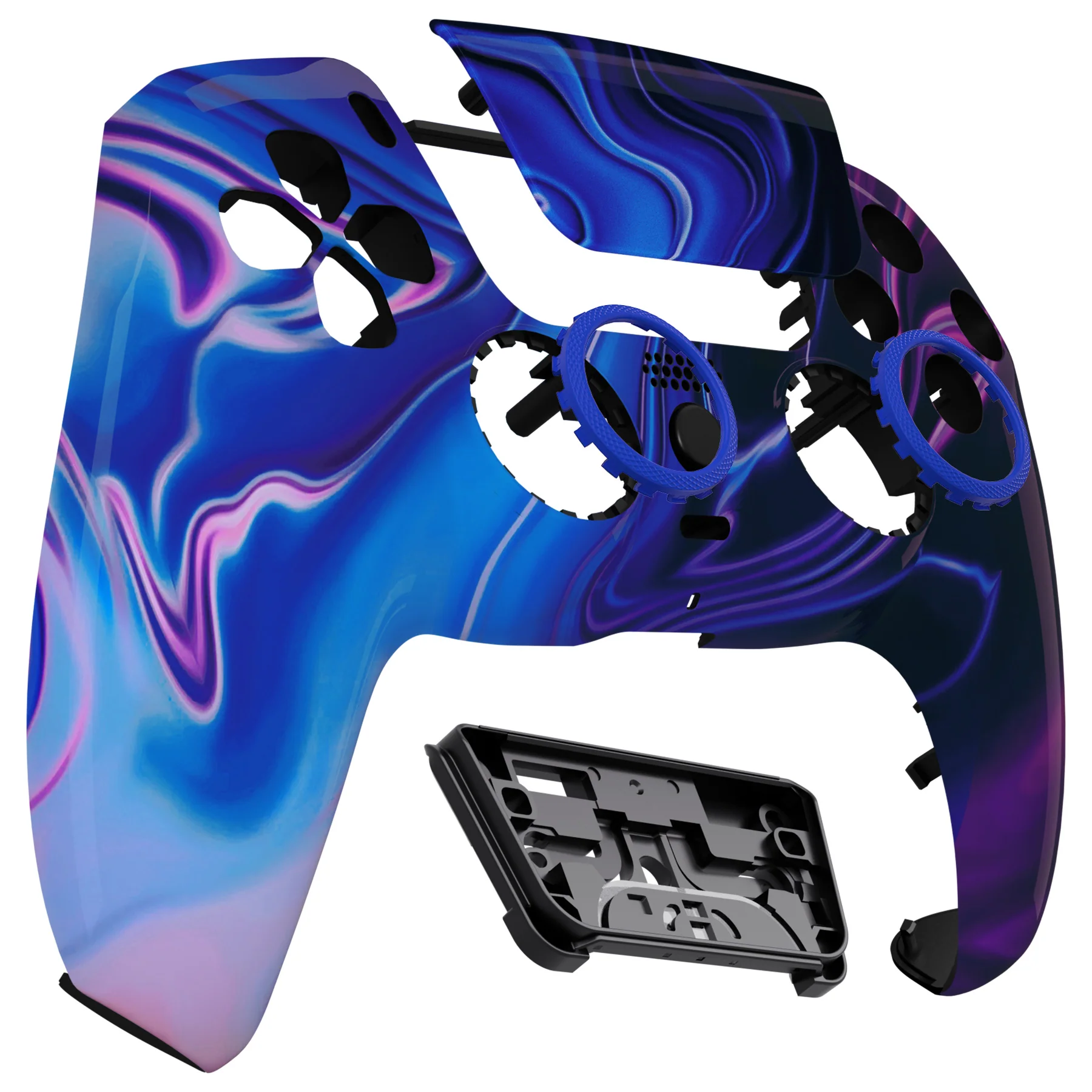 eXtremeRate LUNA Redesigned Replacement Front Shell with Touchpad Compatible with PS5 Controller BDM-010/020/030/040/050 - Origin of Chaos - Image 10