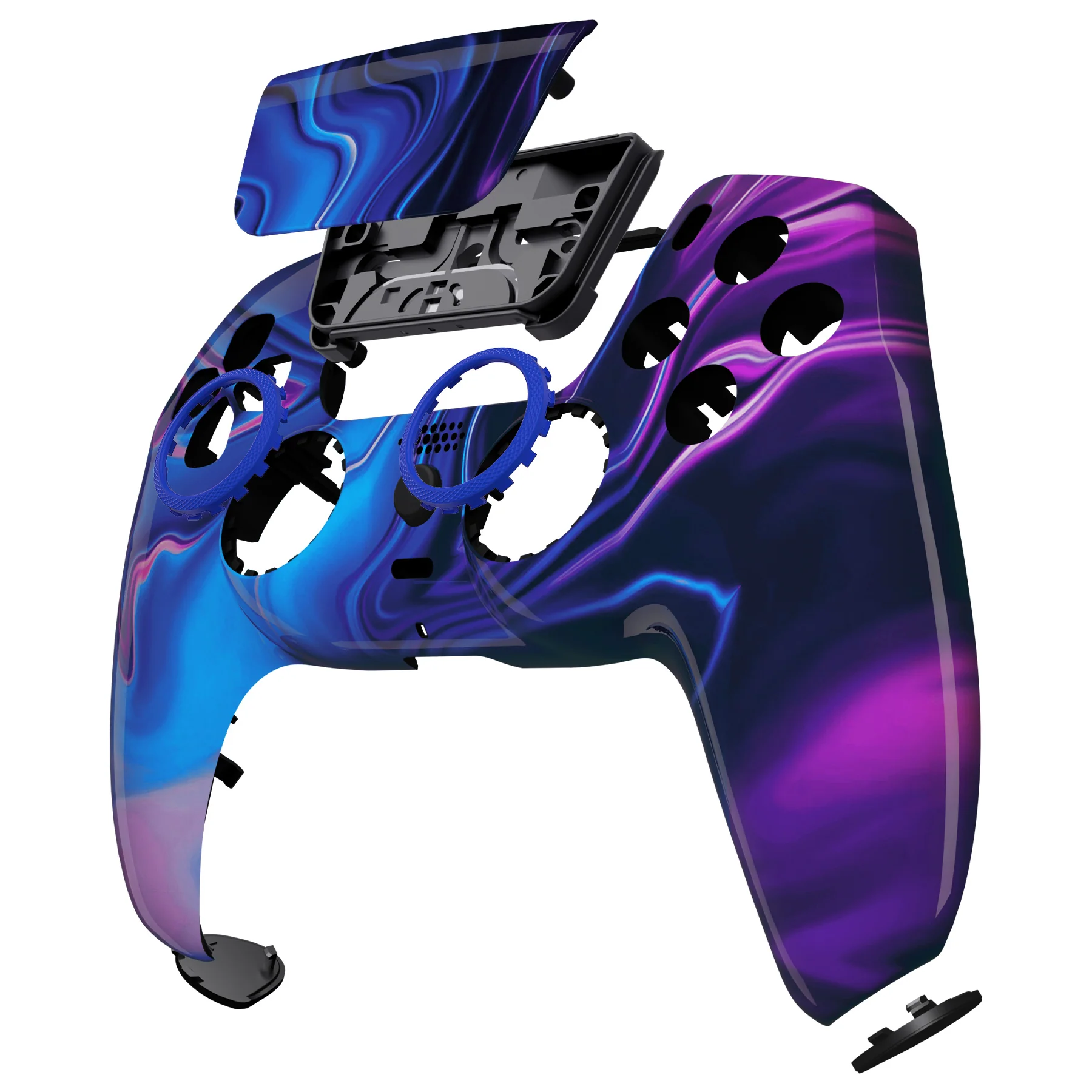 eXtremeRate LUNA Redesigned Replacement Front Shell with Touchpad Compatible with PS5 Controller BDM-010/020/030/040/050 - Origin of Chaos - Image 11