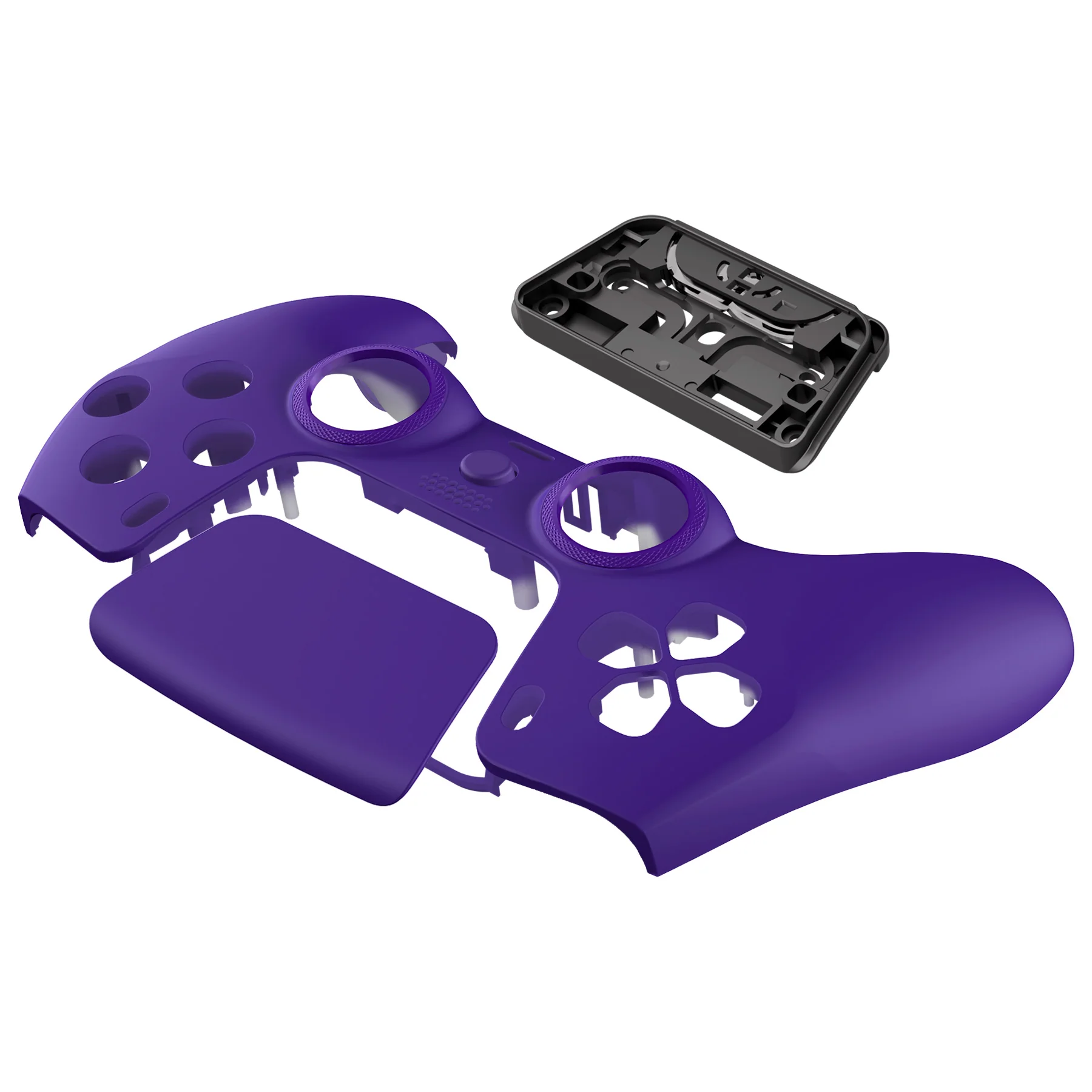 eXtremeRate LUNA Redesigned Replacement Front Shell with Touchpad Compatible with PS5 Controller BDM-010/020/030/040/050/060 - Purple - Image 12