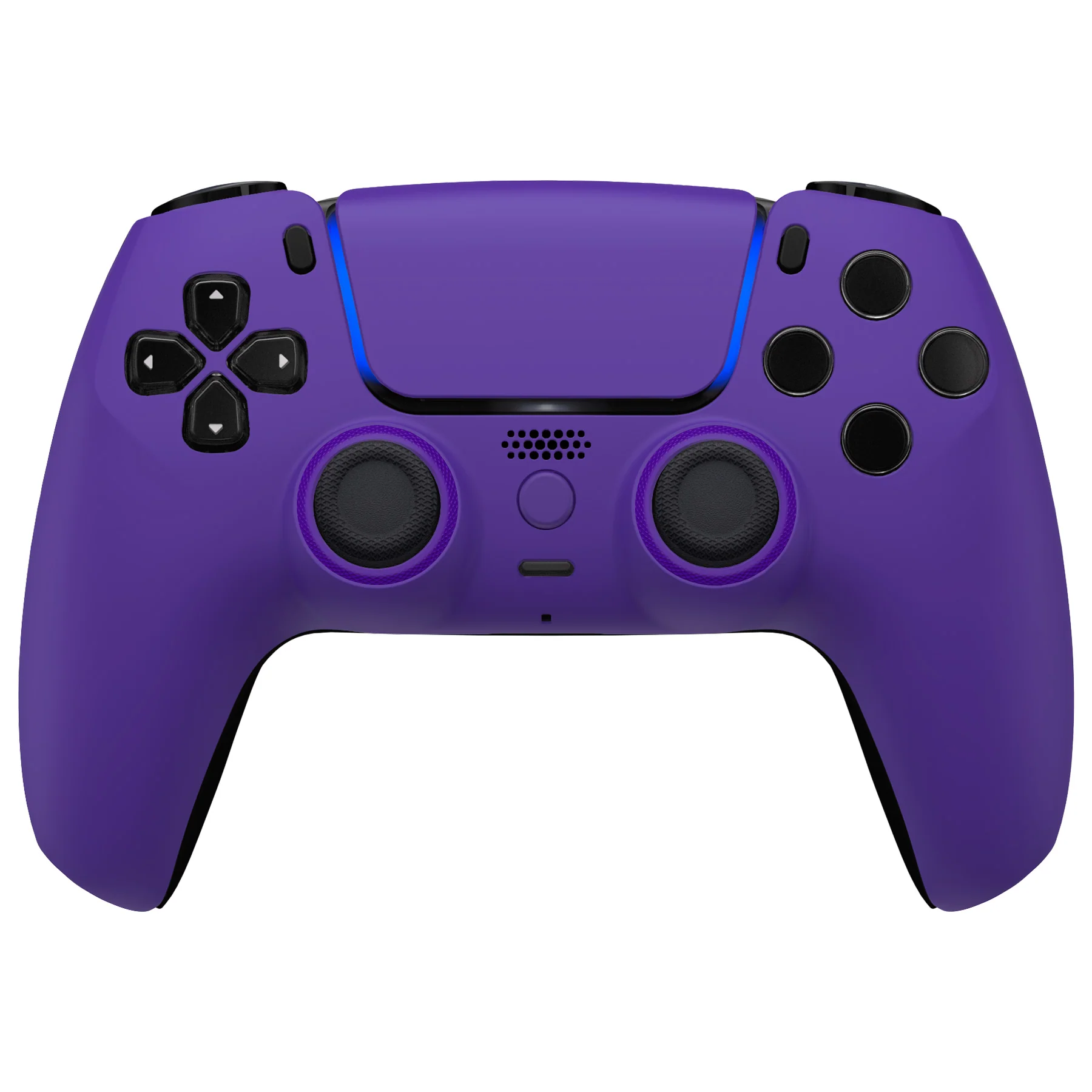 eXtremeRate LUNA Redesigned Replacement Front Shell with Touchpad Compatible with PS5 Controller BDM-010/020/030/040/050/060 - Purple - Image 2