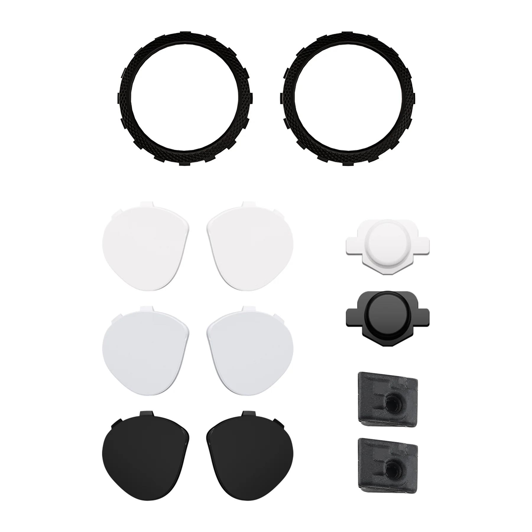 eXtremeRate LUNA Redesigned Replacement Front Shell with Touchpad Compatible with PS5 Controller BDM-010/020/030/040/050/060 - Shadow Magic - Image 13