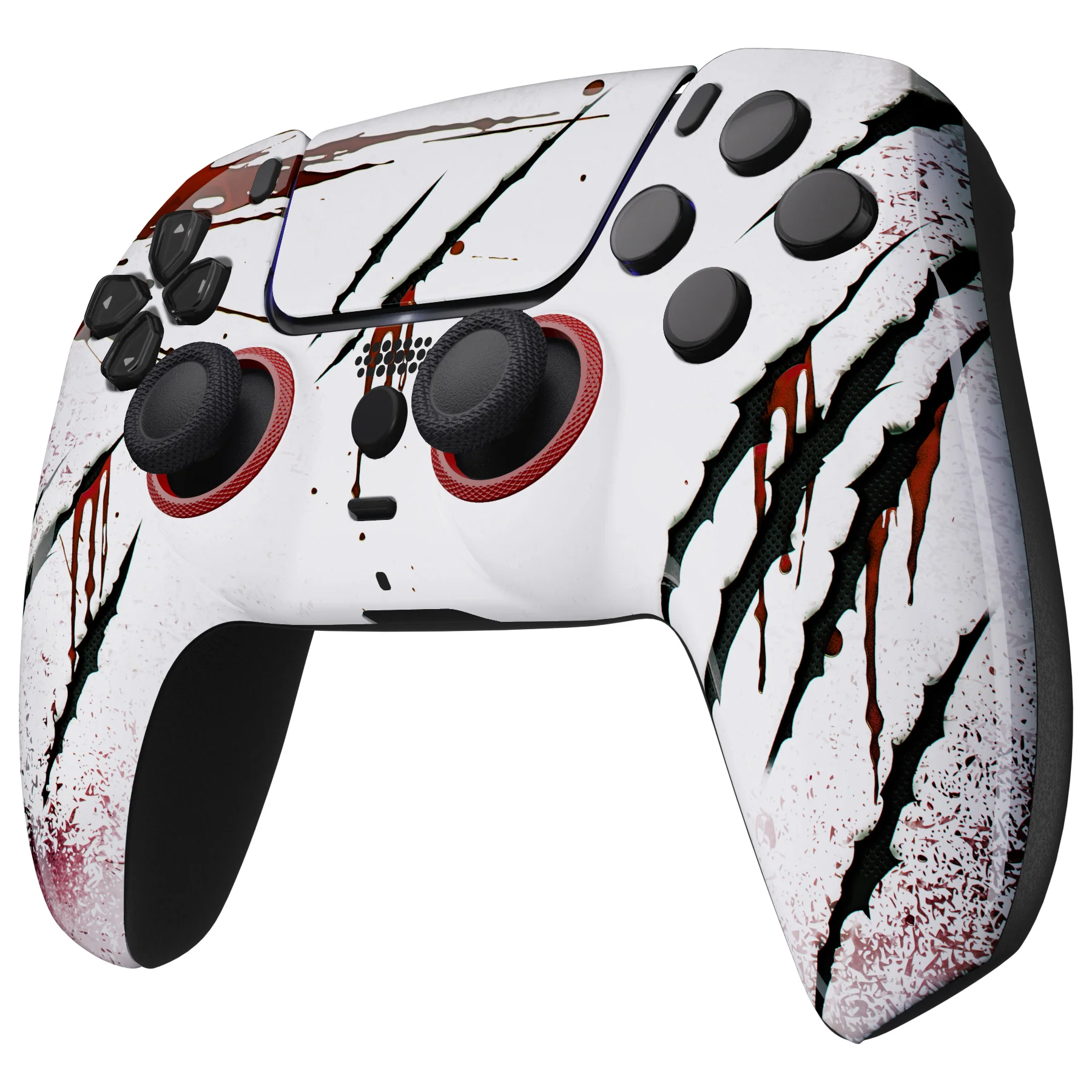 eXtremeRate LUNA Redesigned Replacement Front Shell with Touchpad Compatible with PS5 Controller BDM-010/020/030/040/050/060 - Wild Attack - Image 5
