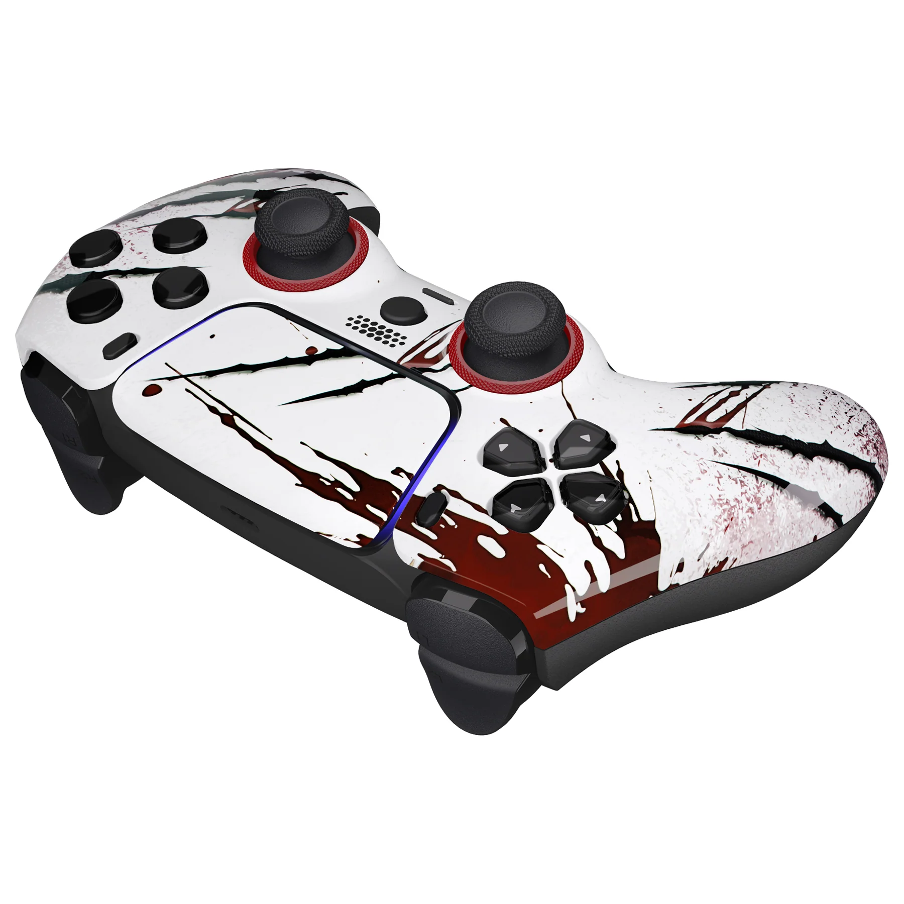 eXtremeRate LUNA Redesigned Replacement Front Shell with Touchpad Compatible with PS5 Controller BDM-010/020/030/040/050/060 - Wild Attack - Image 7