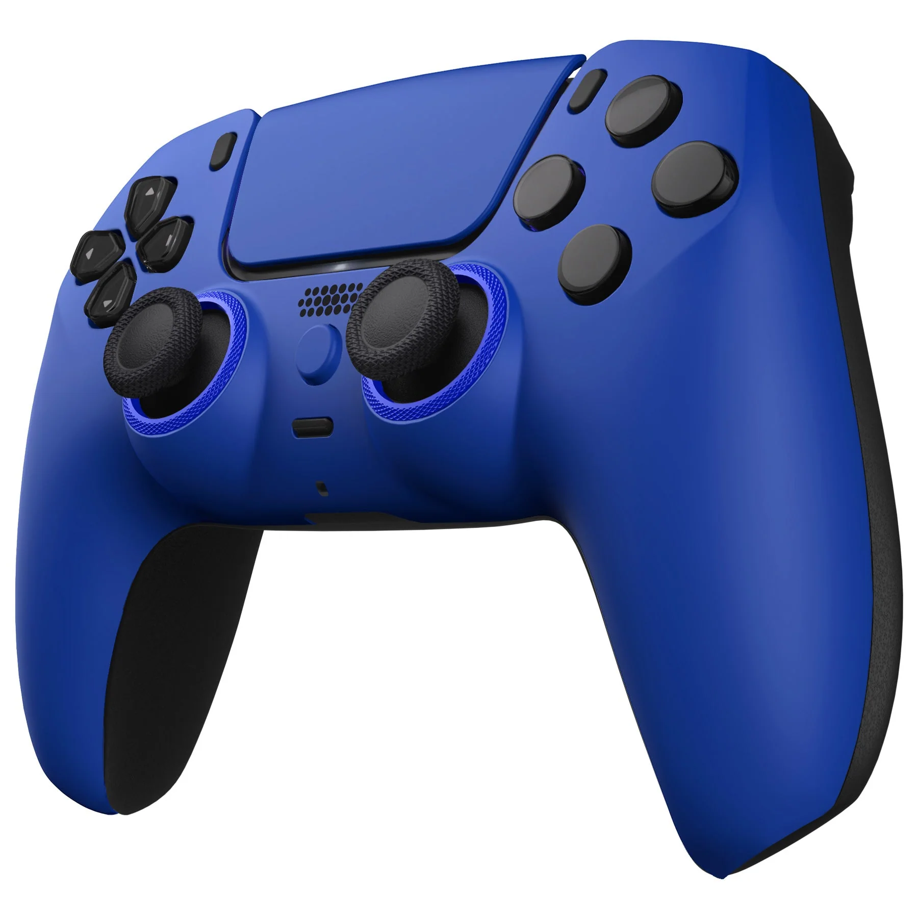 eXtremeRate LUNA Redesigned Replacement Front Shell with Touchpad Compatible with PS5 Controller BDM-010/020/030/040/050 - Blue - Image 5