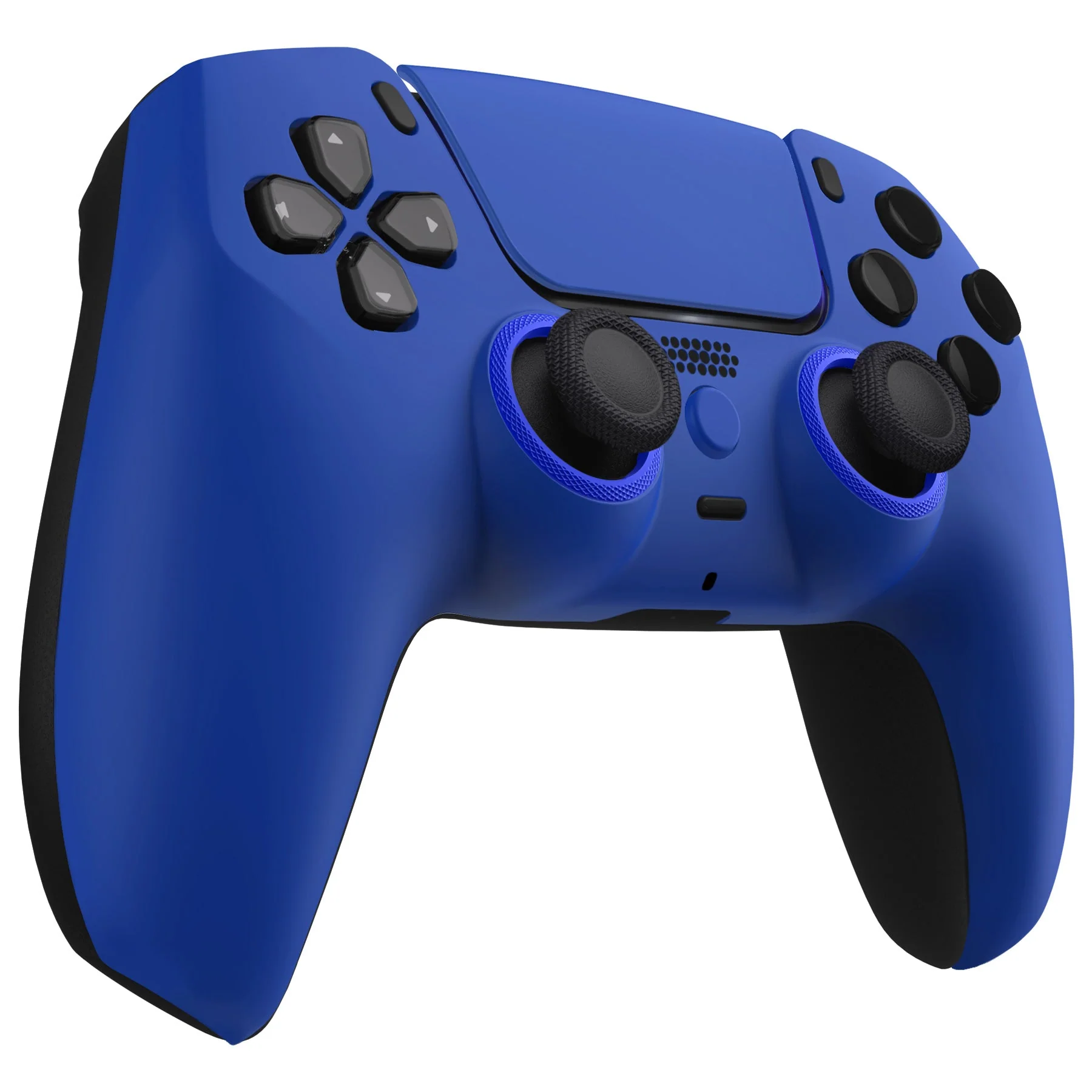 eXtremeRate LUNA Redesigned Replacement Front Shell with Touchpad Compatible with PS5 Controller BDM-010/020/030/040/050 - Blue - Image 6