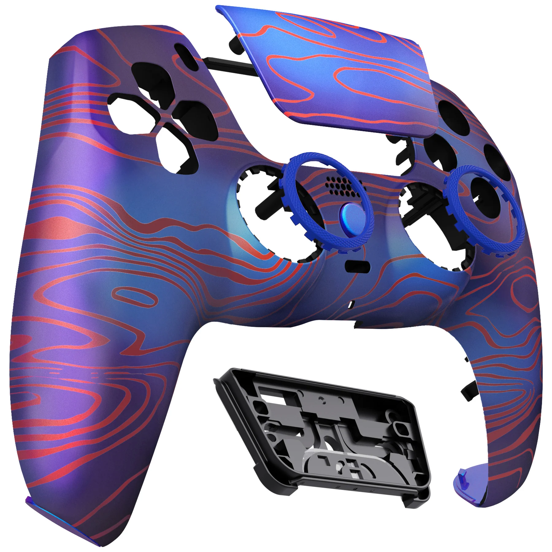 eXtremeRate LUNA Redesigned Replacement Front Shell with Touchpad Compatible with PS5 Controller BDM-010/020/030/040/050 - Damascuscamo - Image 10