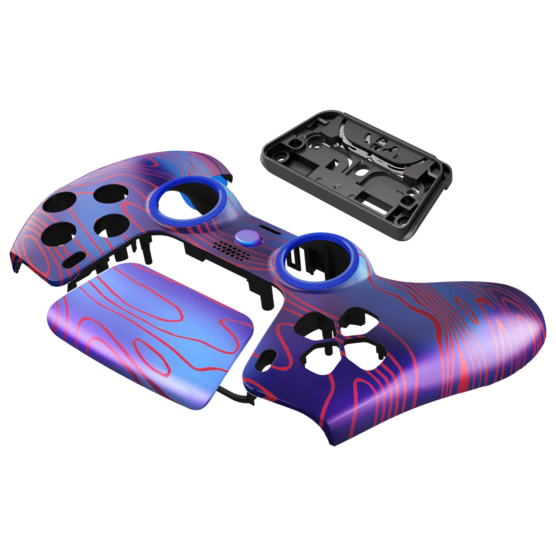 eXtremeRate LUNA Redesigned Replacement Front Shell with Touchpad Compatible with PS5 Controller BDM-010/020/030/040/050 - Damascuscamo - Image 12