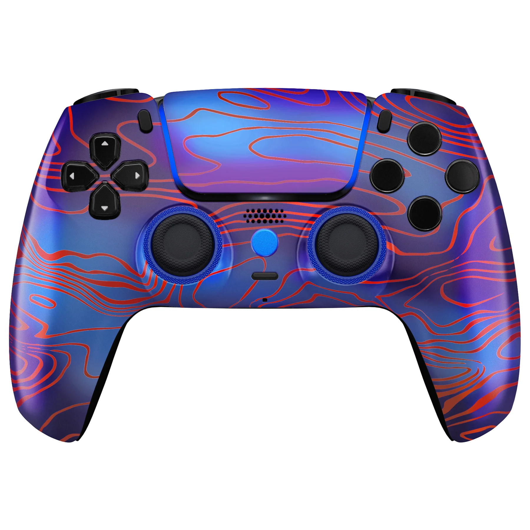 eXtremeRate LUNA Redesigned Replacement Front Shell with Touchpad Compatible with PS5 Controller BDM-010/020/030/040/050 - Damascuscamo - Image 2