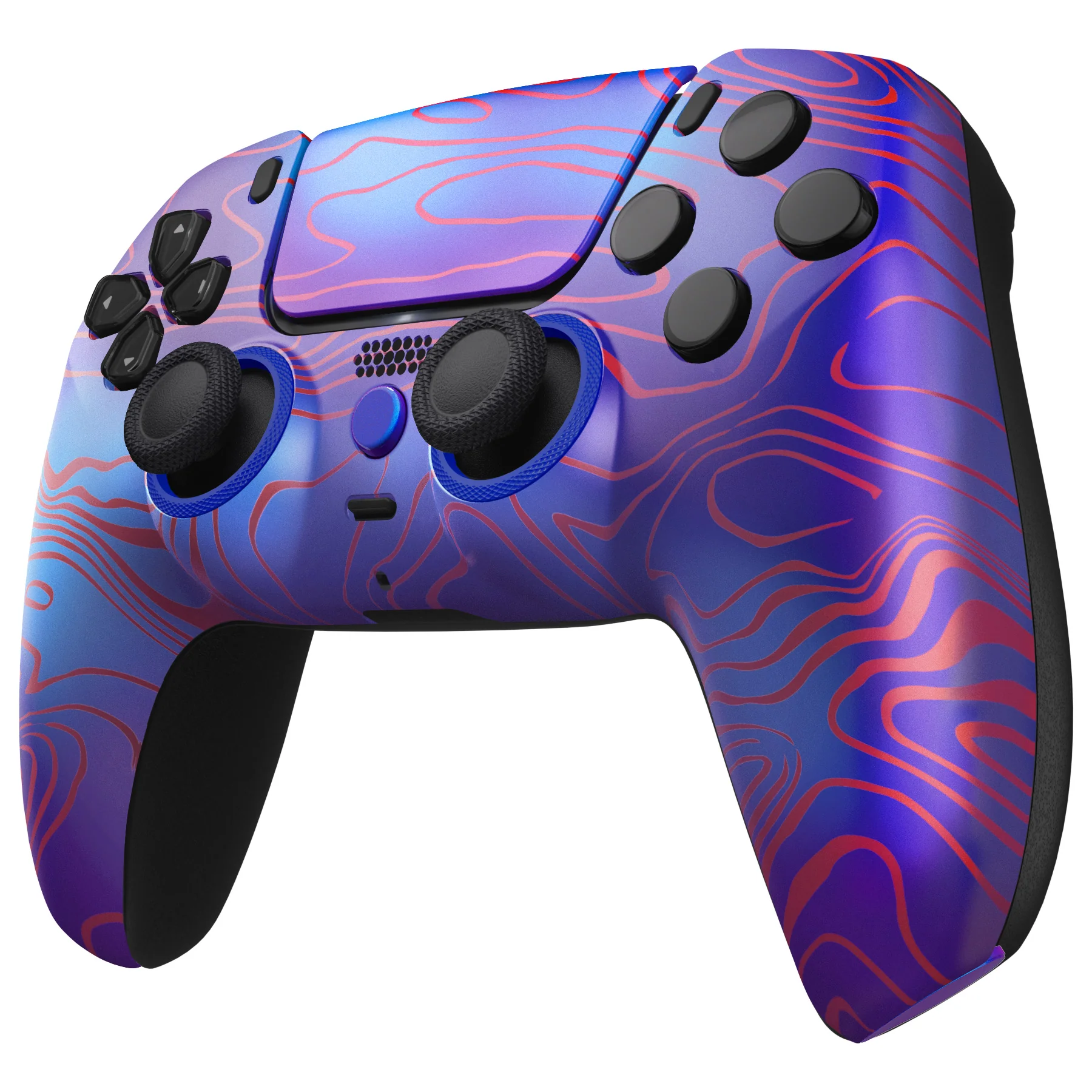 eXtremeRate LUNA Redesigned Replacement Front Shell with Touchpad Compatible with PS5 Controller BDM-010/020/030/040/050 - Damascuscamo - Image 5