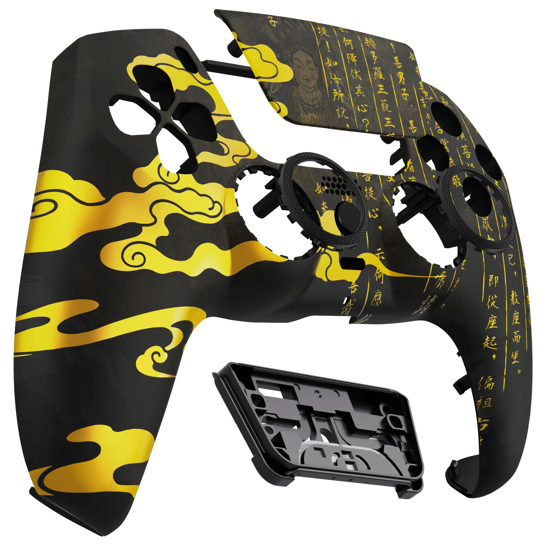 eXtremeRate LUNA Redesigned Replacement Front Shell with Touchpad Compatible with PS5 Controller BDM-010/020/030/040/050 - Eastern Myth - Image 10