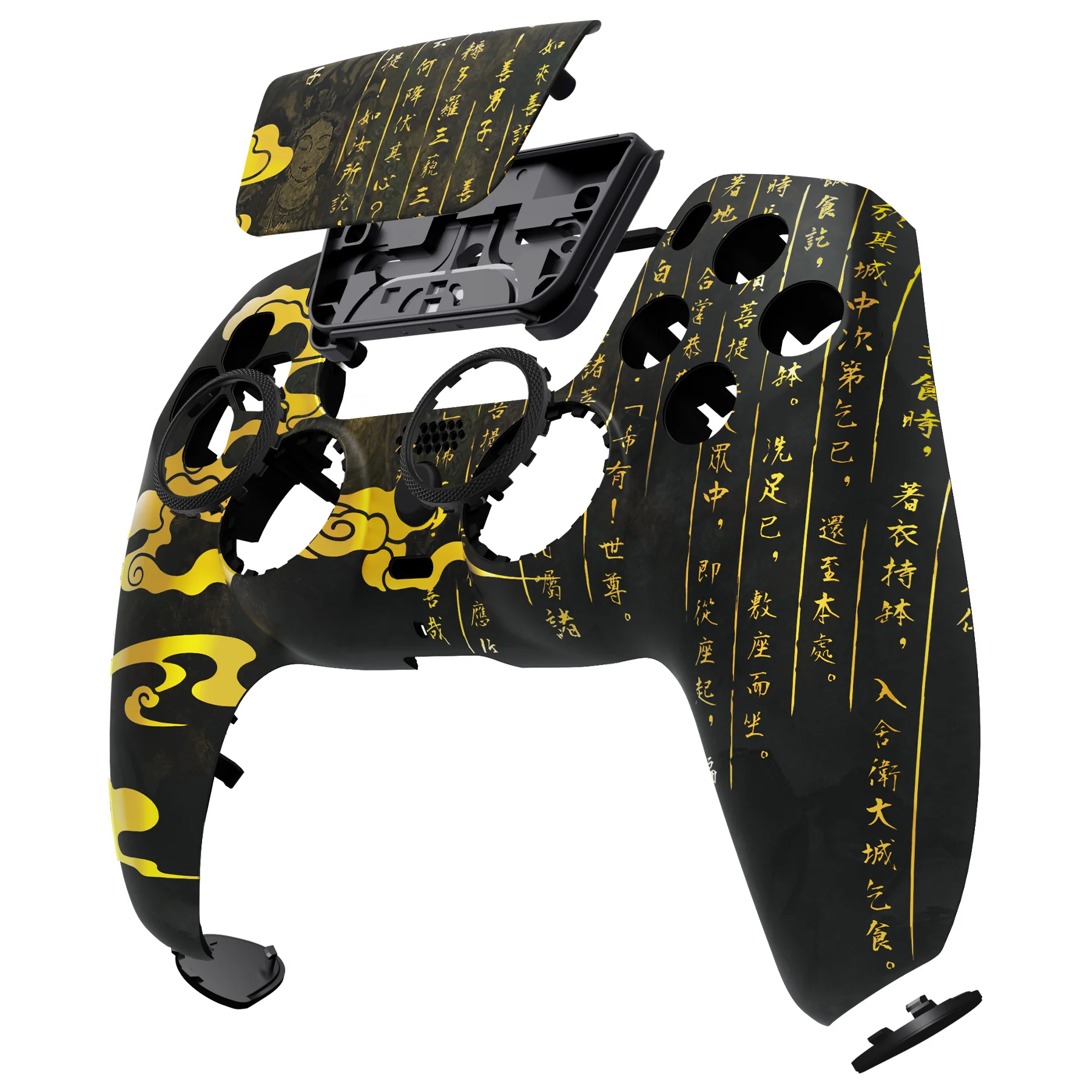 eXtremeRate LUNA Redesigned Replacement Front Shell with Touchpad Compatible with PS5 Controller BDM-010/020/030/040/050 - Eastern Myth - Image 11