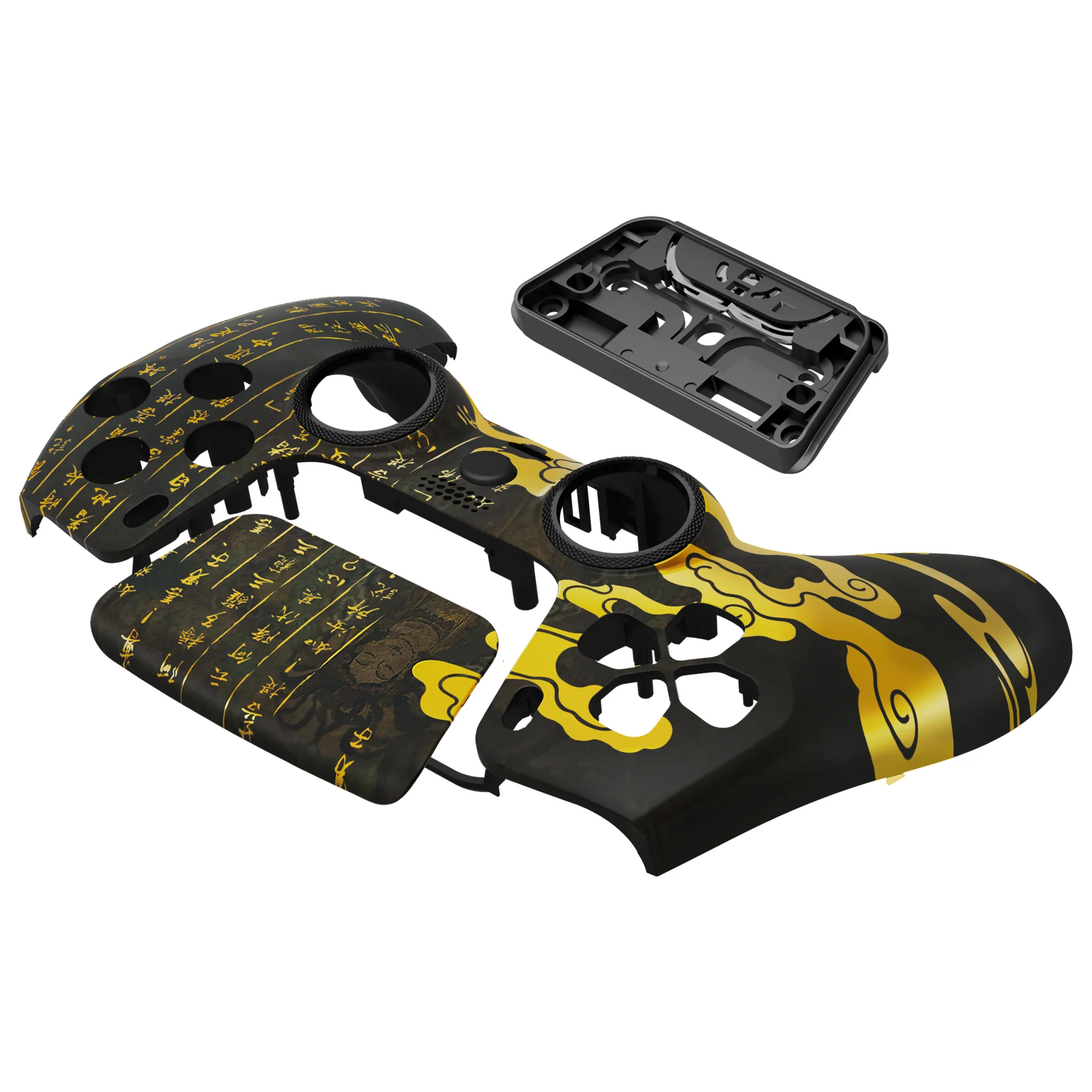 eXtremeRate LUNA Redesigned Replacement Front Shell with Touchpad Compatible with PS5 Controller BDM-010/020/030/040/050 - Eastern Myth - Image 12