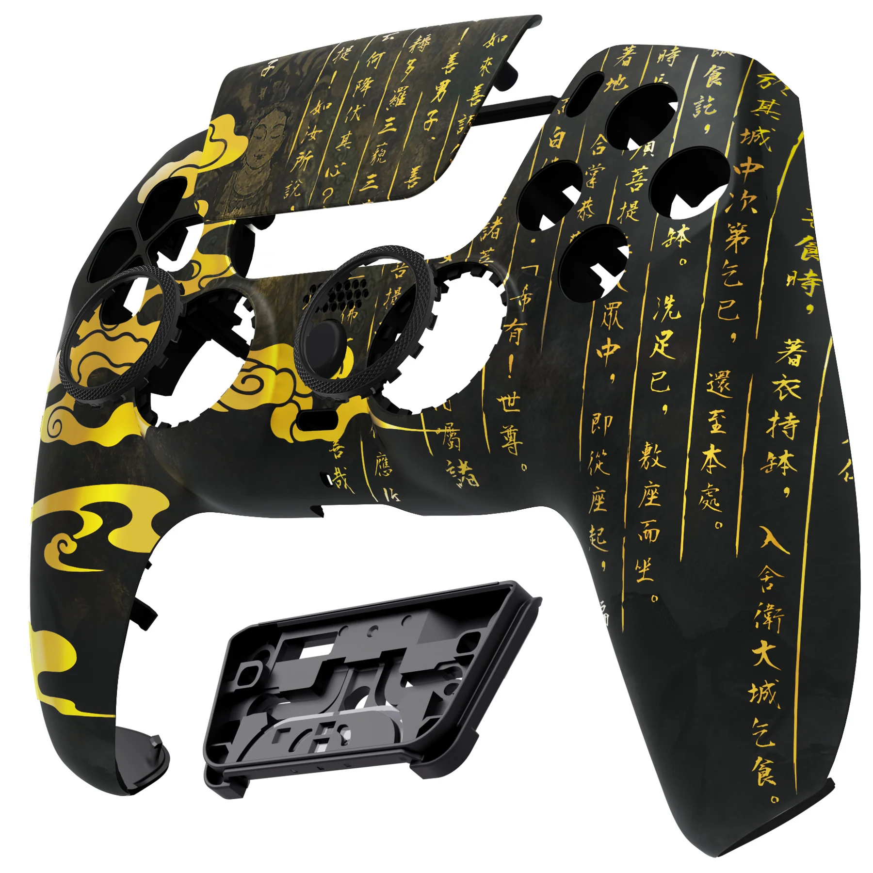 eXtremeRate LUNA Redesigned Replacement Front Shell with Touchpad Compatible with PS5 Controller BDM-010/020/030/040/050 - Eastern Myth - Image 9