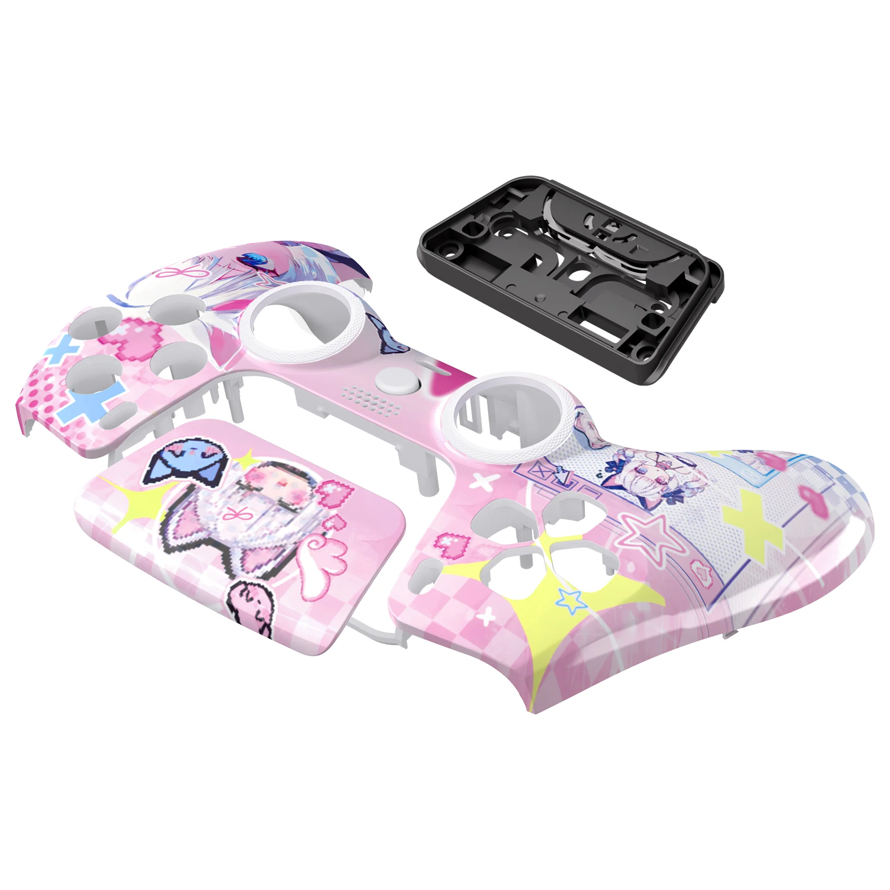 eXtremeRate LUNA Redesigned Replacement Front Shell with Touchpad Compatible with PS5 Controller BDM-010/020/030/040/050 - MeWoow - Image 12