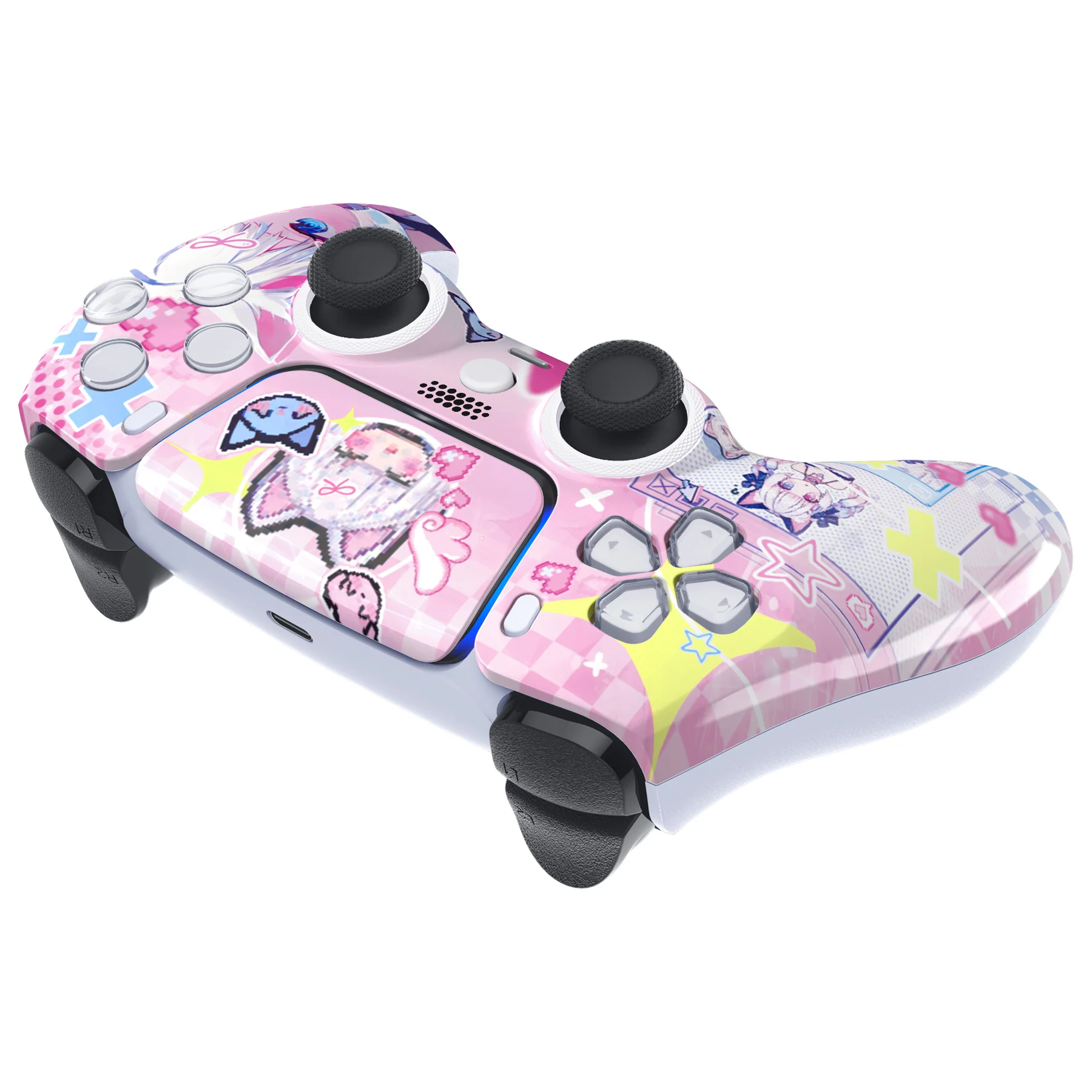 eXtremeRate LUNA Redesigned Replacement Front Shell with Touchpad Compatible with PS5 Controller BDM-010/020/030/040/050 - MeWoow - Image 7