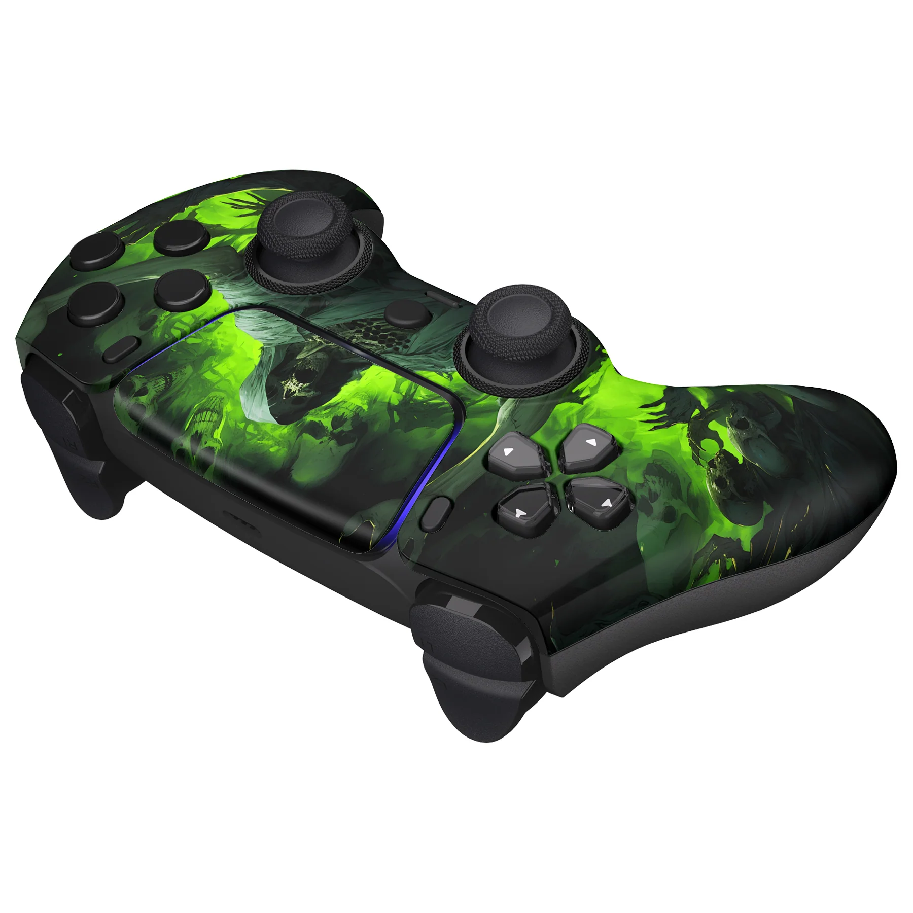 eXtremeRate LUNA Redesigned Replacement Front Shell with Touchpad Compatible with PS5 Controller BDM-010/020/030/040/050 - Dark Carnival - Image 7
