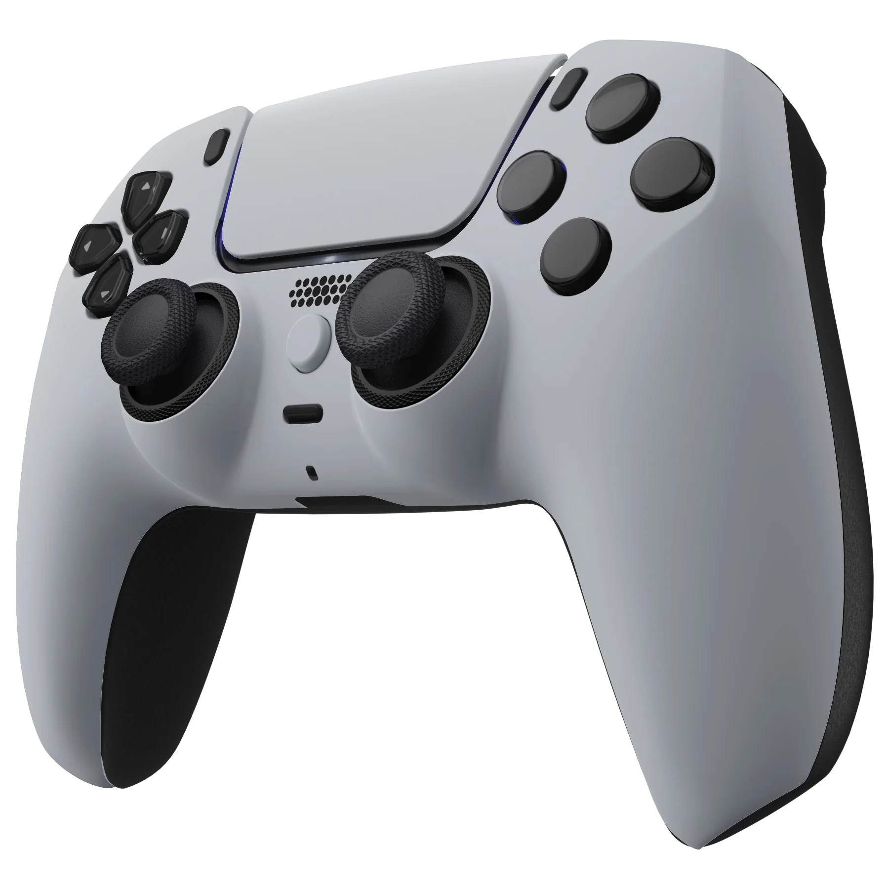 eXtremeRate LUNA Redesigned Replacement Front Shell with Touchpad Compatible with PS5 Controller BDM-010/020/030/040/050 - New Hope Gray - Image 5