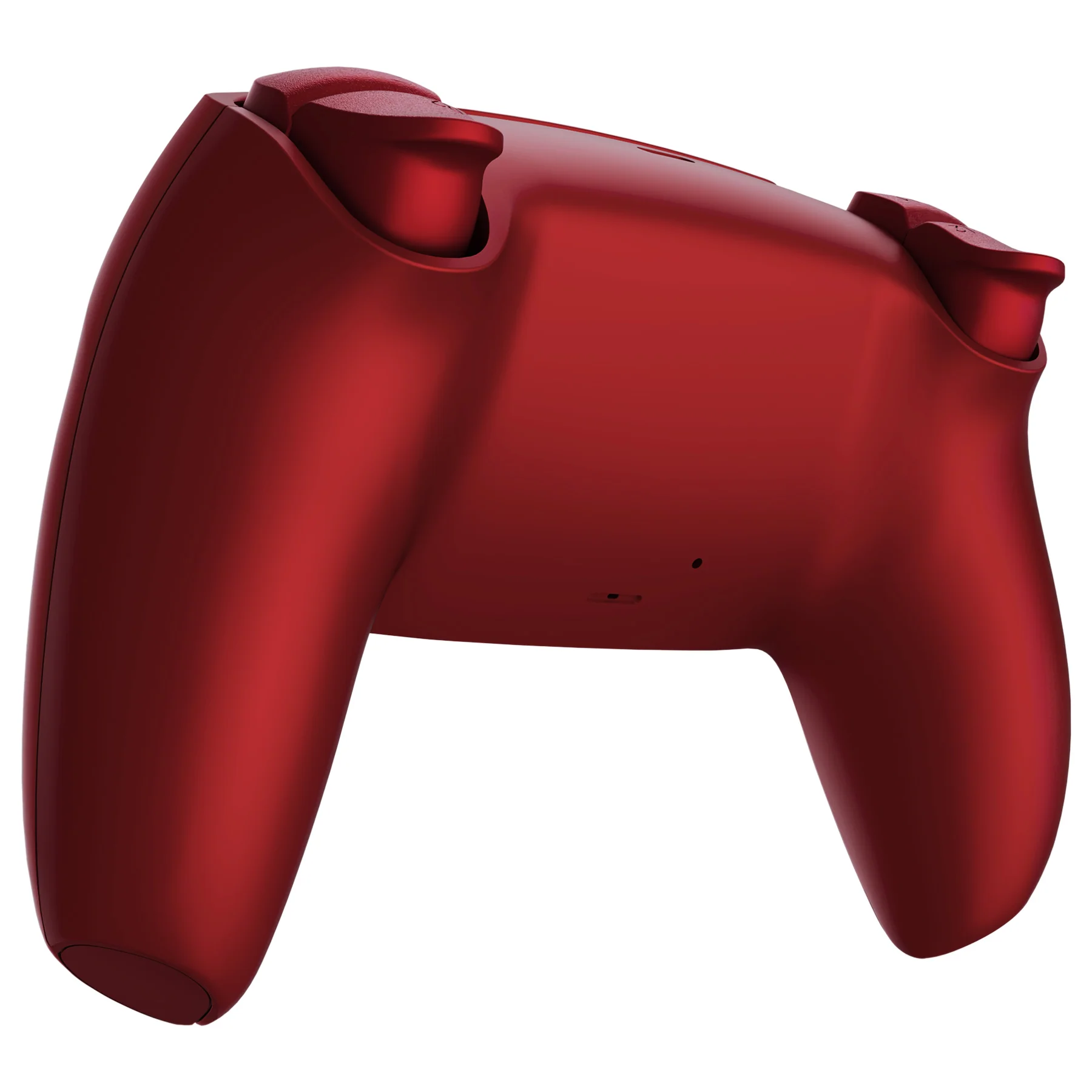 eXtremeRate LUNA Redesigned Replacement Full Set Shells with Buttons Compatible with PS5 Controller BDM-030/040/050 - Scarlet Red - Image 5