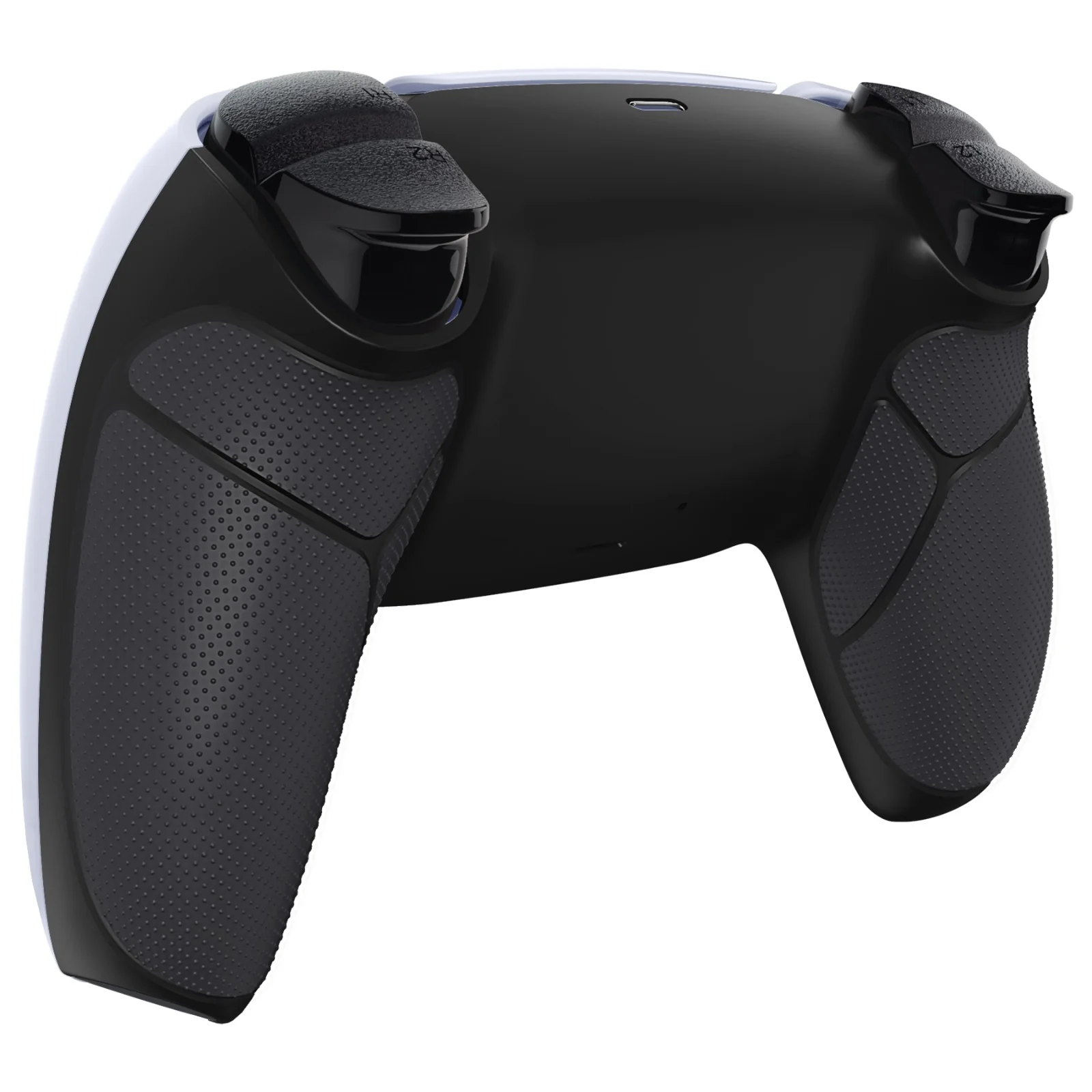 eXtremeRate Performance Grip Replacement Back Housing Bottom Shell for PS5 Controller BDM-010/020/030/040/050/060 - Rubberized Black - Image 4