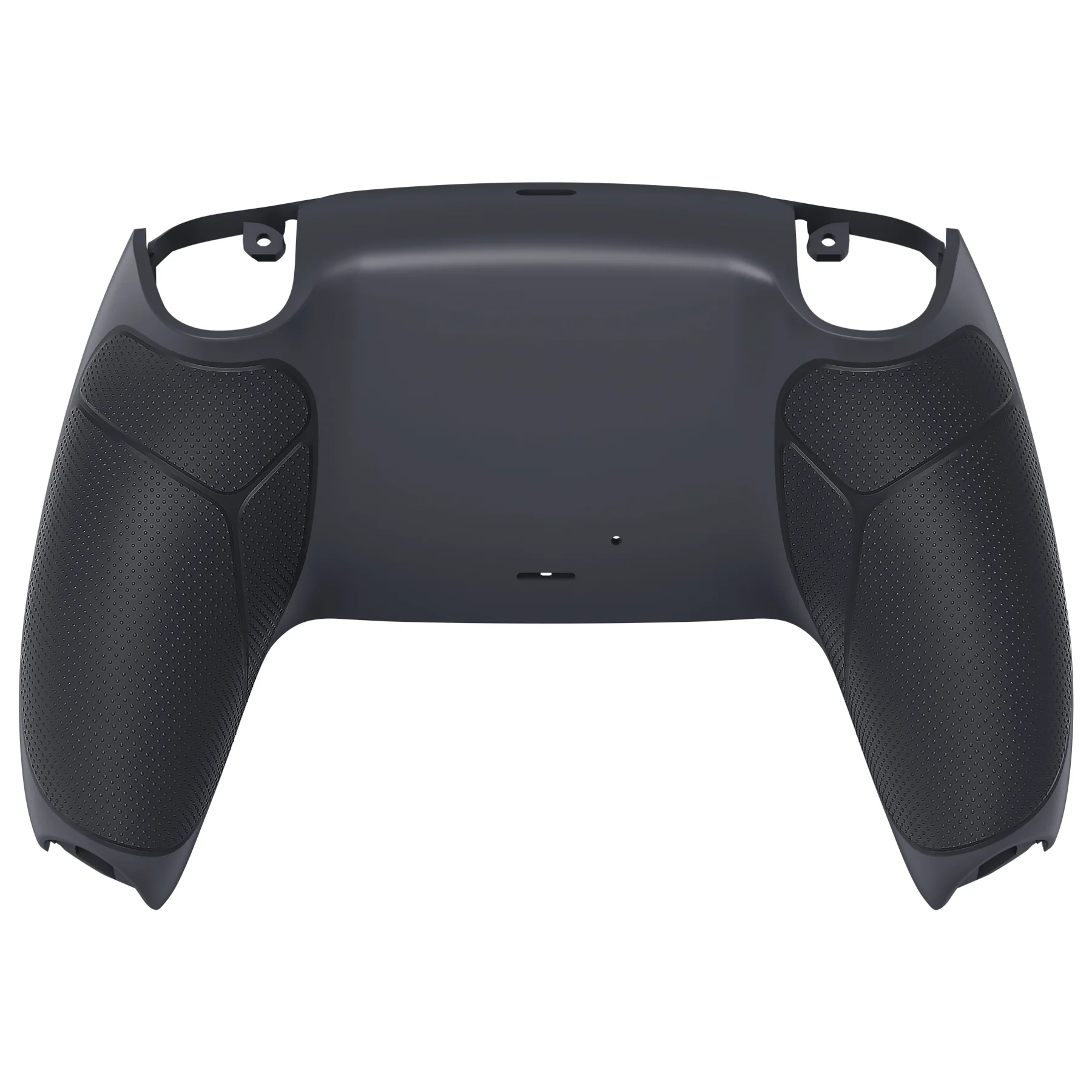 eXtremeRate Performance Grip Replacement Back Housing Bottom Shell for PS5 Controller BDM-010/020/030/040/050/060 - Rubberized Classic Gray & Dark Gray - Image 6