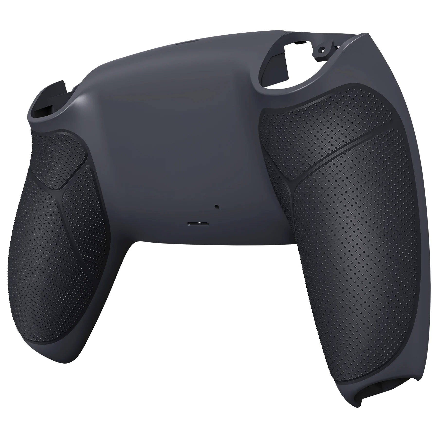 eXtremeRate Performance Grip Replacement Back Housing Bottom Shell for PS5 Controller BDM-010/020/030/040/050/060 - Rubberized Classic Gray & Dark Gray - Image 8